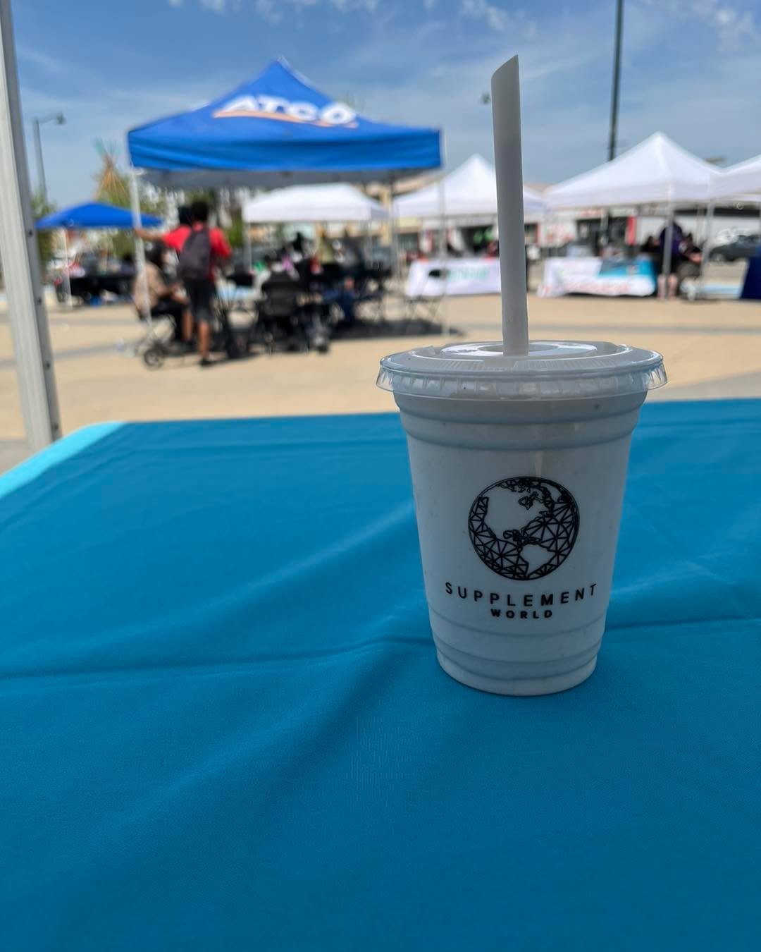 Big thanks to @supplementworldfortmac for the delicious smoothies donated on this hot day! Our community is incredible, and we are so thankful for the continuous support we receive from all 🩵