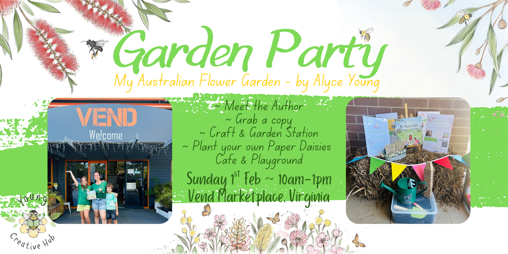 Vend Marketplace Book Launch Local Author Brisbane Kids