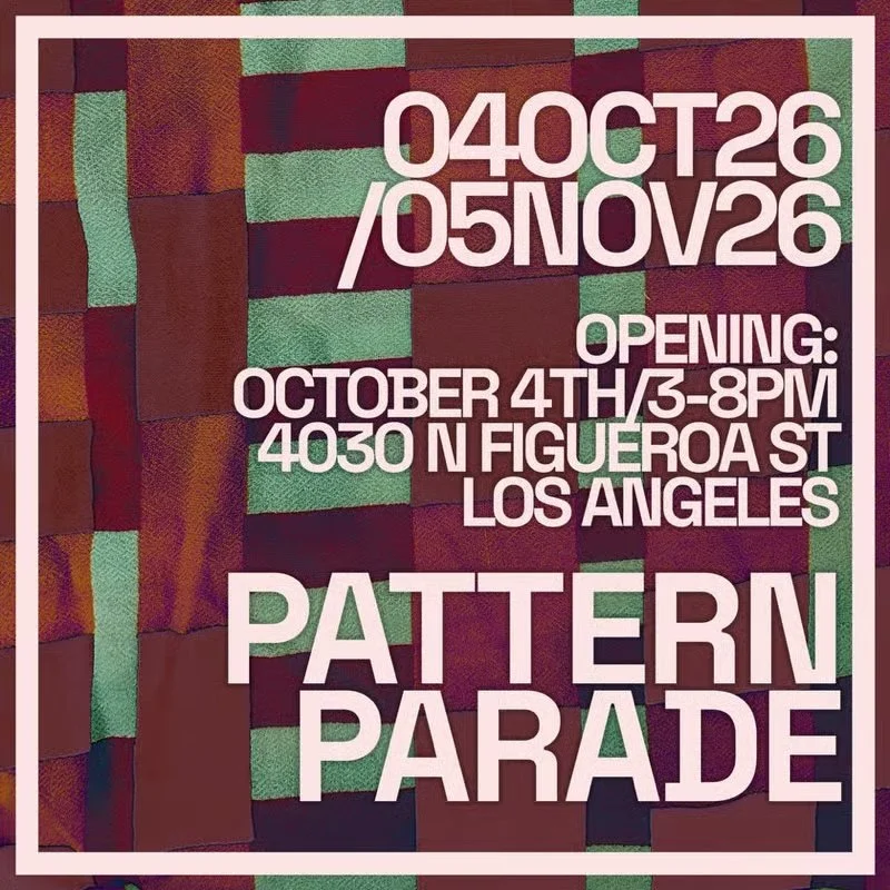 Sunday 10/04: Pattern Block Printing Workshop at The Feel’s showroom