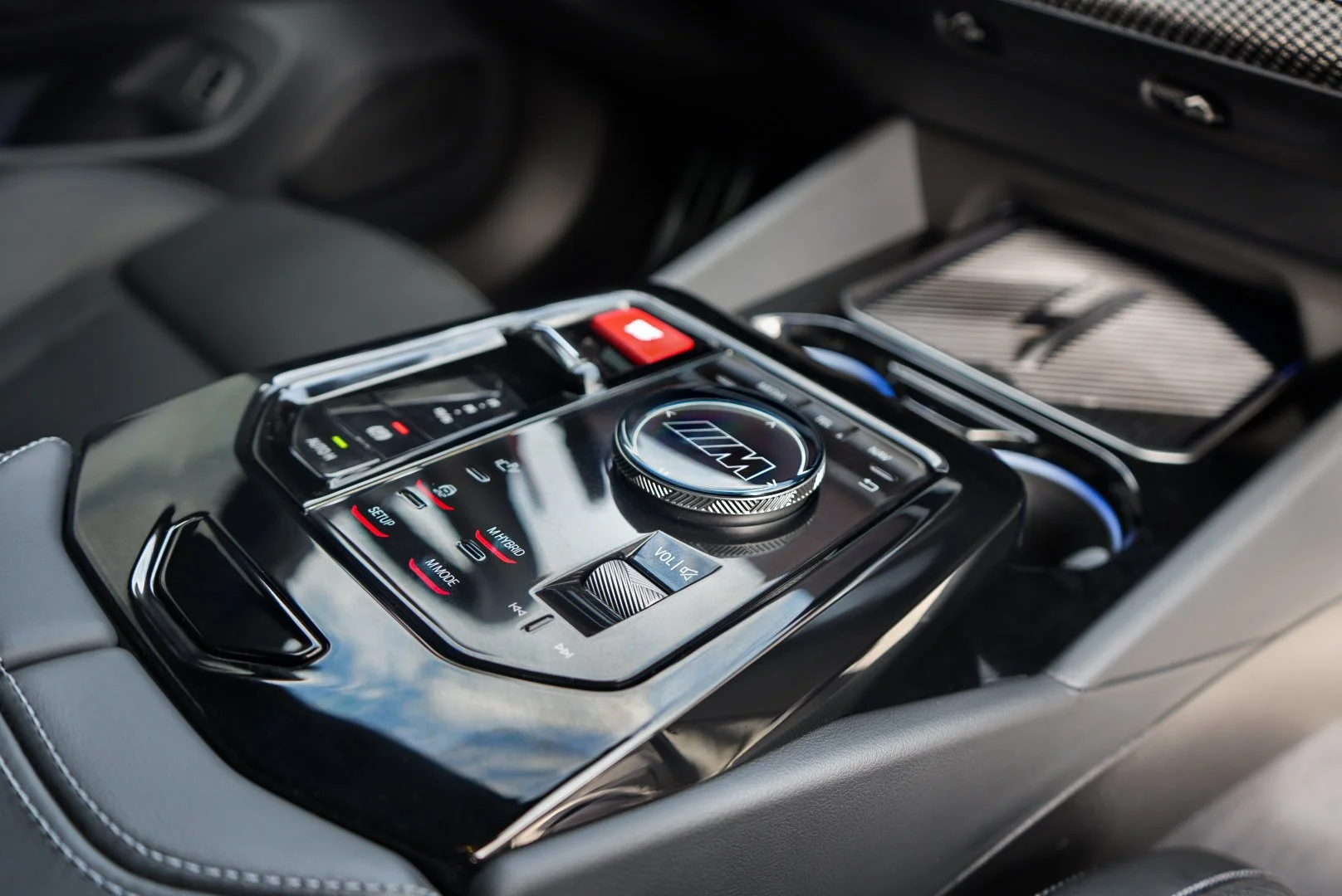 White 2026 BMW M5  along Courtney Campbell Causeway, Tampa FL.