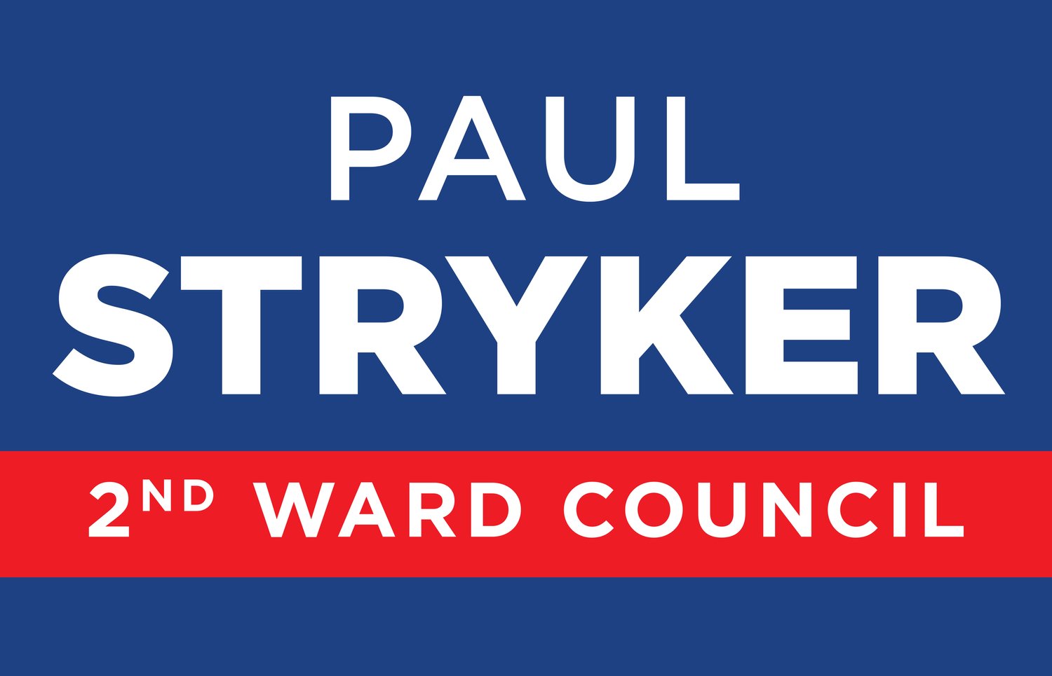 Paul Stryker for 2nd Ward Council in Ocean City, NJ