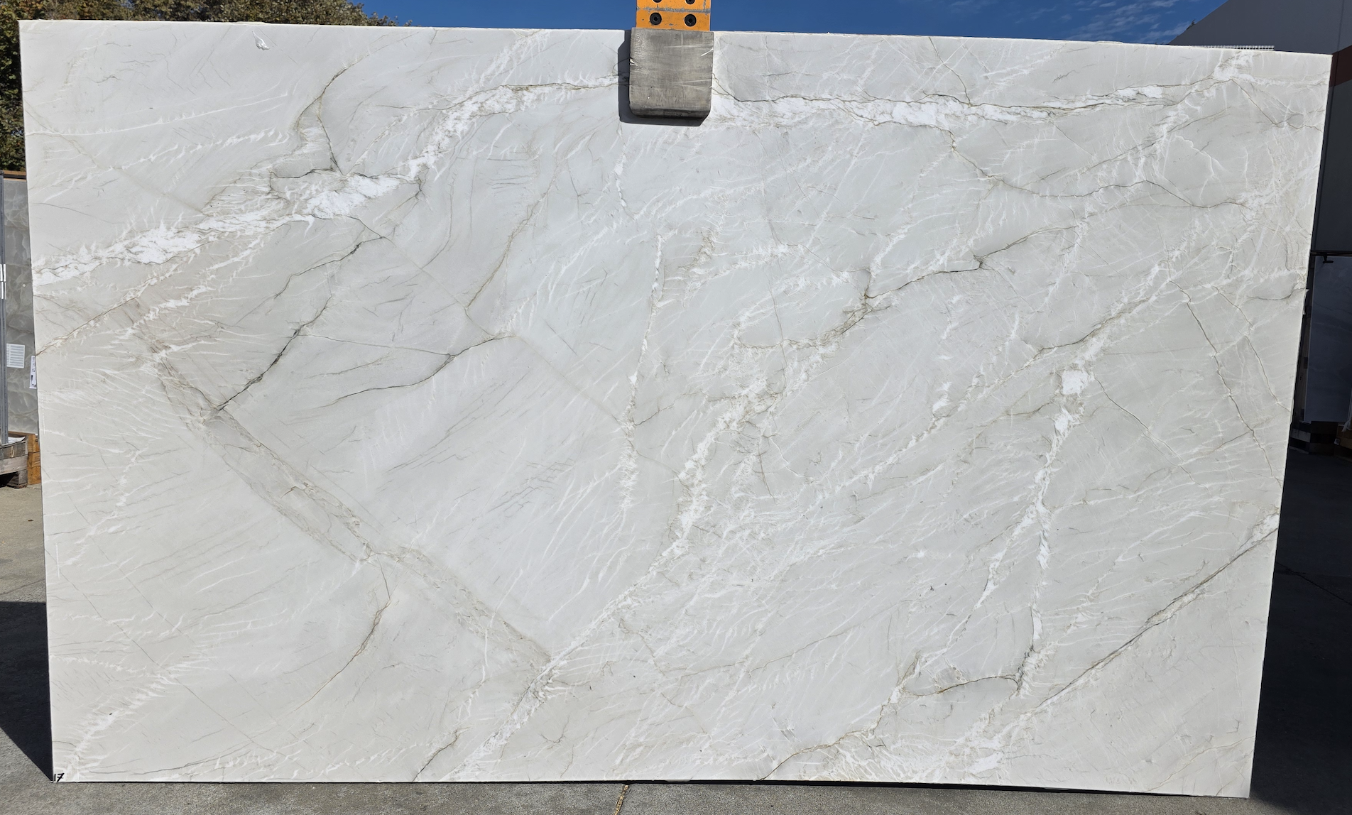 Lot #232281 / Size: 81" x 133" / Finish: Leathered