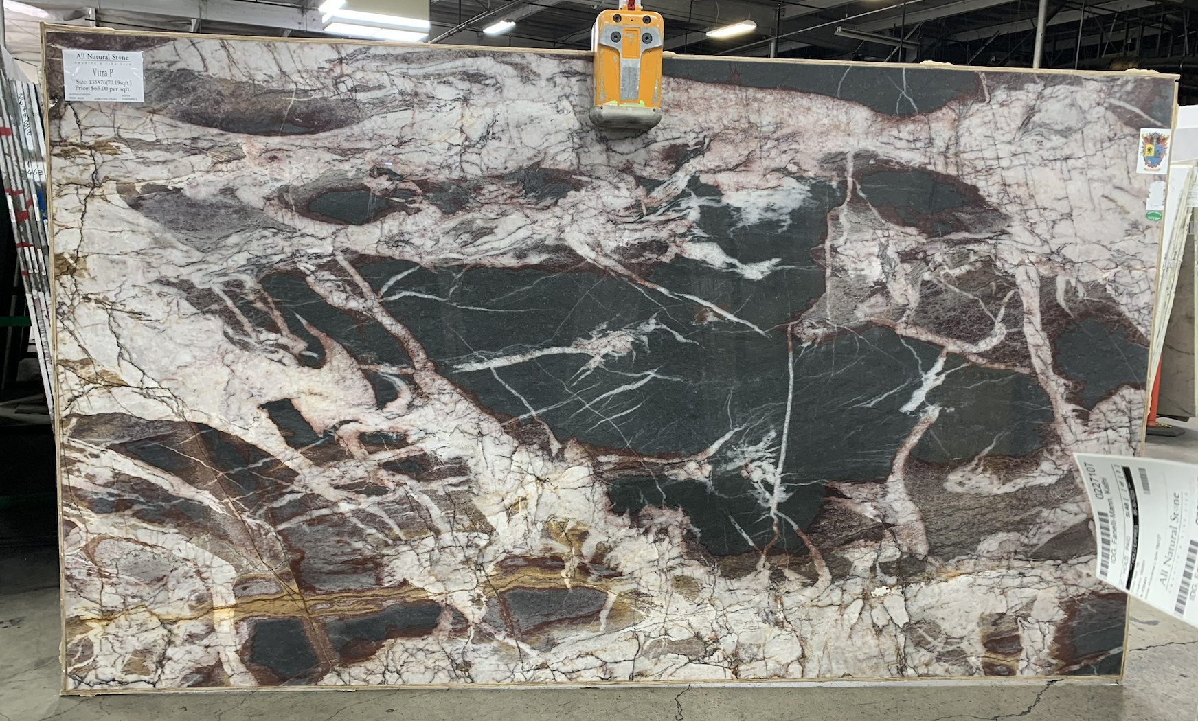 Lot# 231451 / Size: 76" x 133" / Finish: Polished