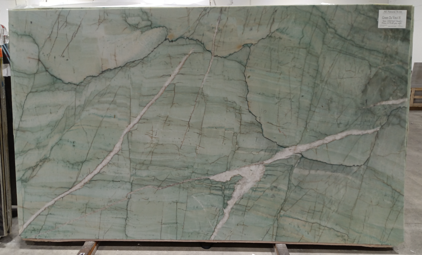 Lot#: 231212 / Size: 76" x 128" / Finish: Honed