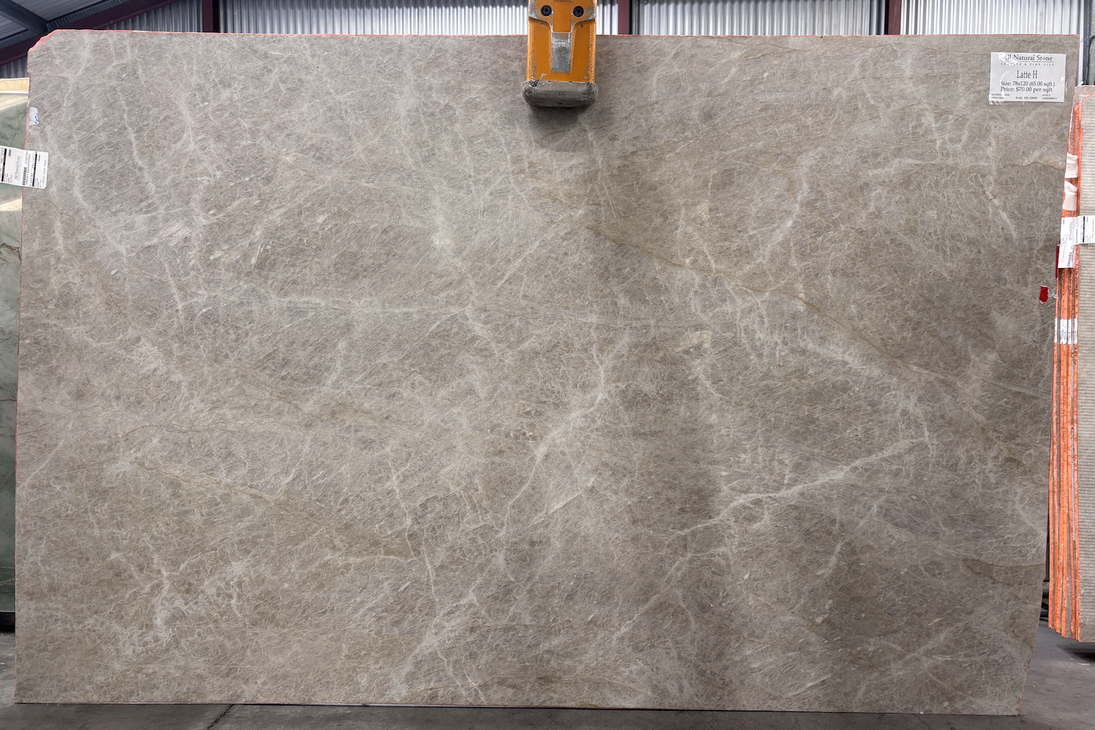 Lot# 228383 / Size: 78" x 120" / Finish: Honed