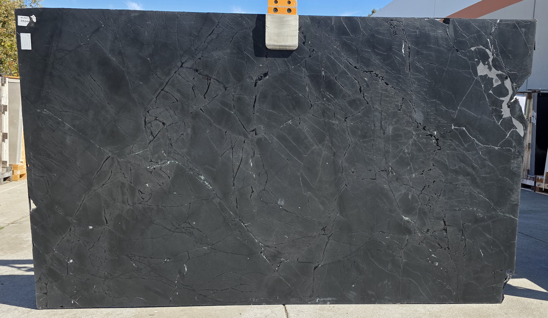 Lot #232420 / Size: 78" x 132" / Finish: Leather