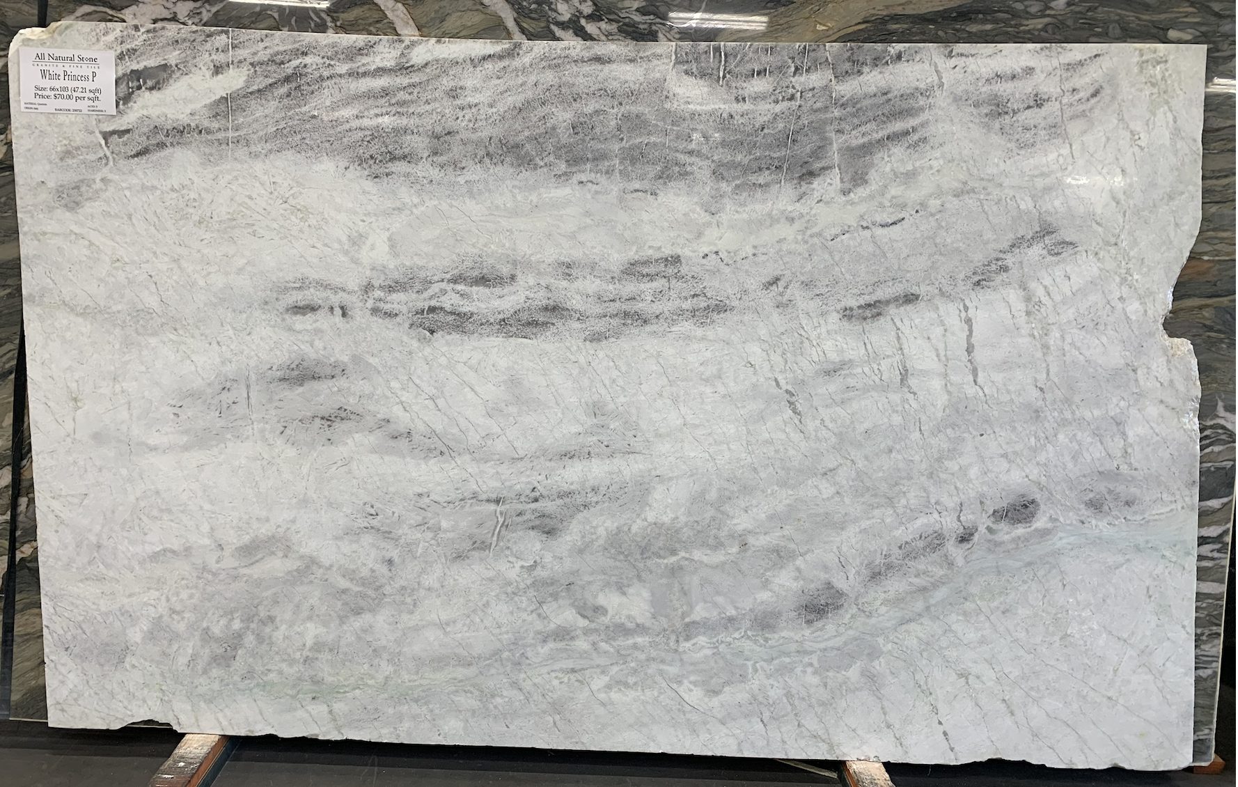 Lot#: 230722 / Size: 66" x 103" / Finish: Polished