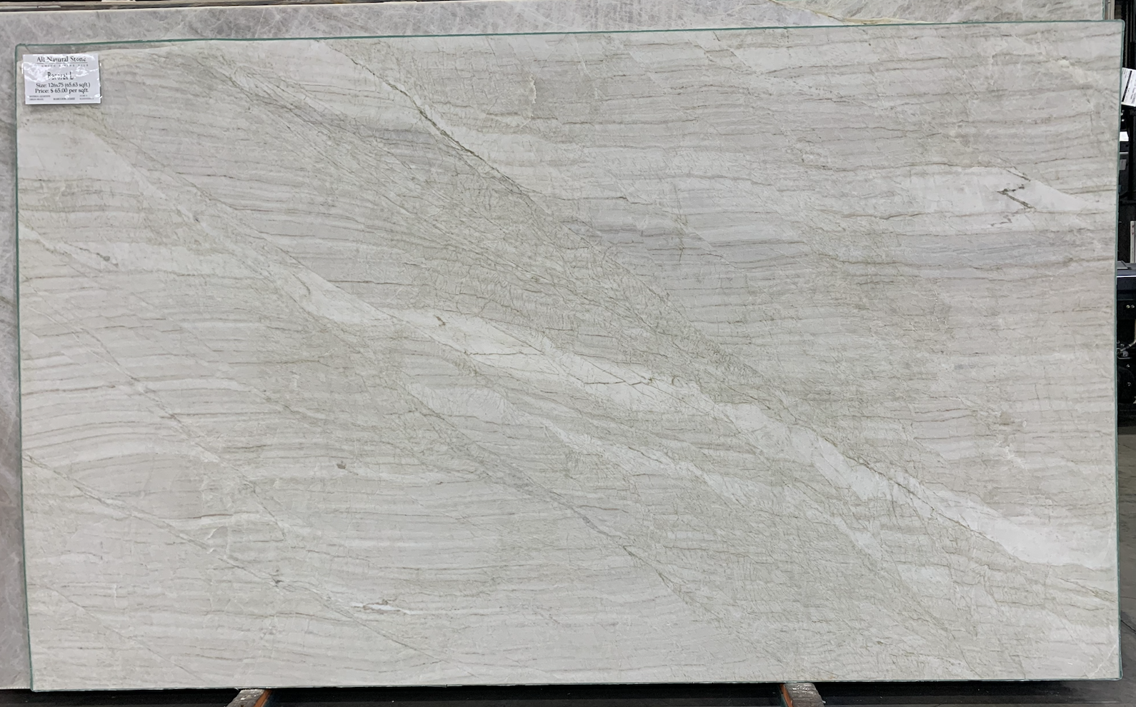 Lot#: 232022 / Size: 75" x 126" / Finish: Leathered