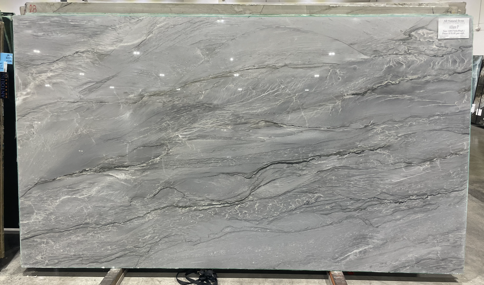 Lot# 231343 / Size: 73" x 128" / Finish: Polished