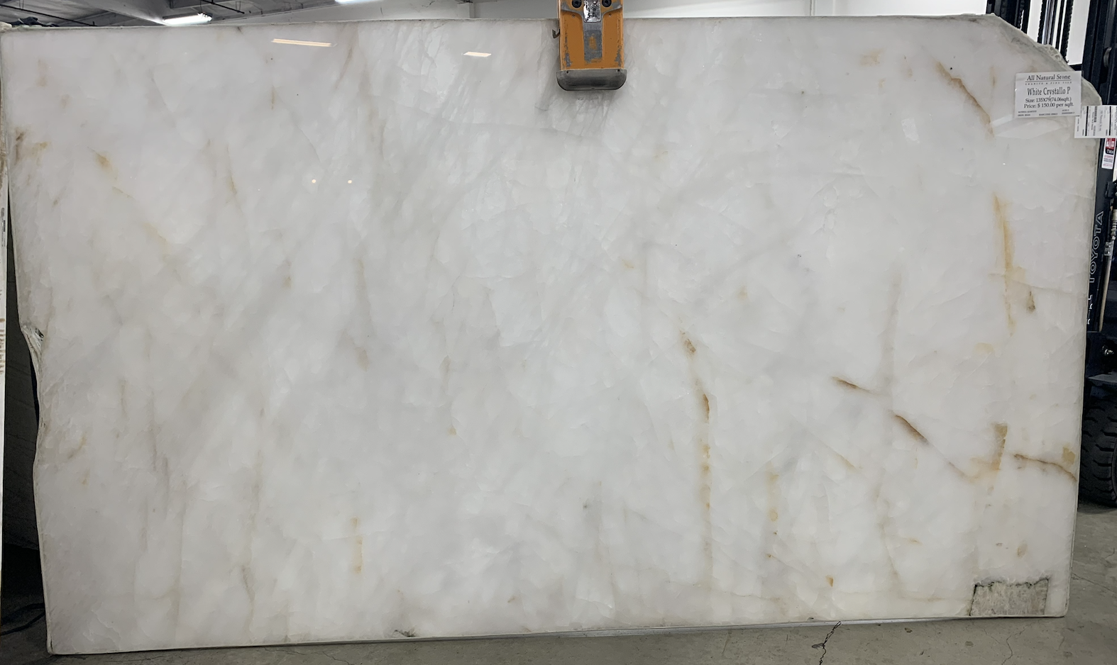 Lot#: 230613 / Size: 79" x 135" / Finish: Polished
