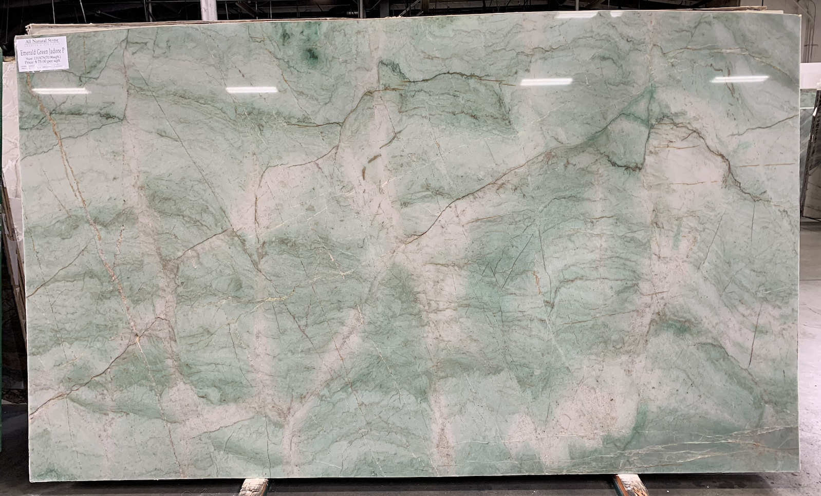 Lot# 231232 / Size: 78" x 131"  / Finish: Polished