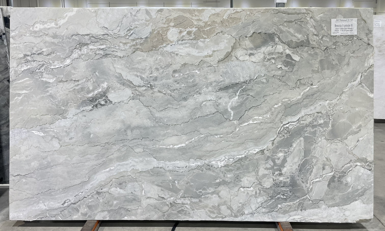 Lot#: 231132 / Size: 72" x 124" / Finish: Honed
