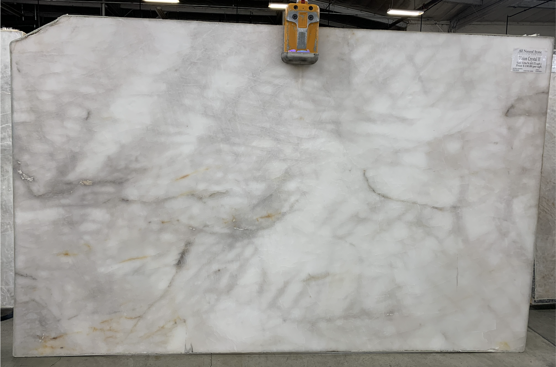 Lot# 232091 / Size: 74" x 124" / Finish: Honed