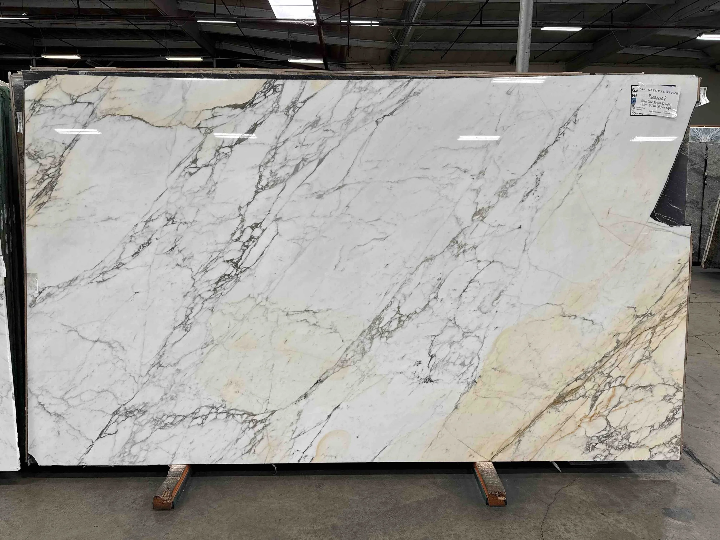 Lot#: 214640 / Size: 78" x 130" / Finish: Polished
