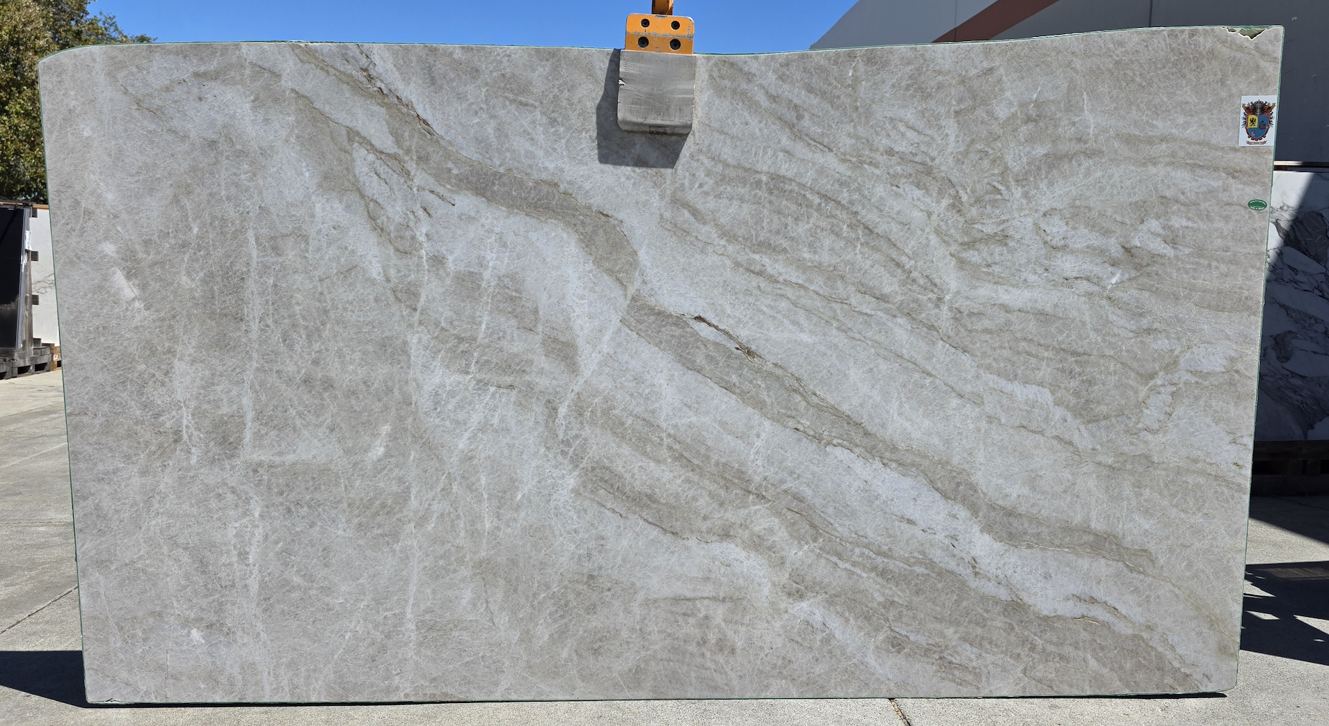 Lot# 231493 / Size: 75" x 135" x 2cm / Finish: Leathered