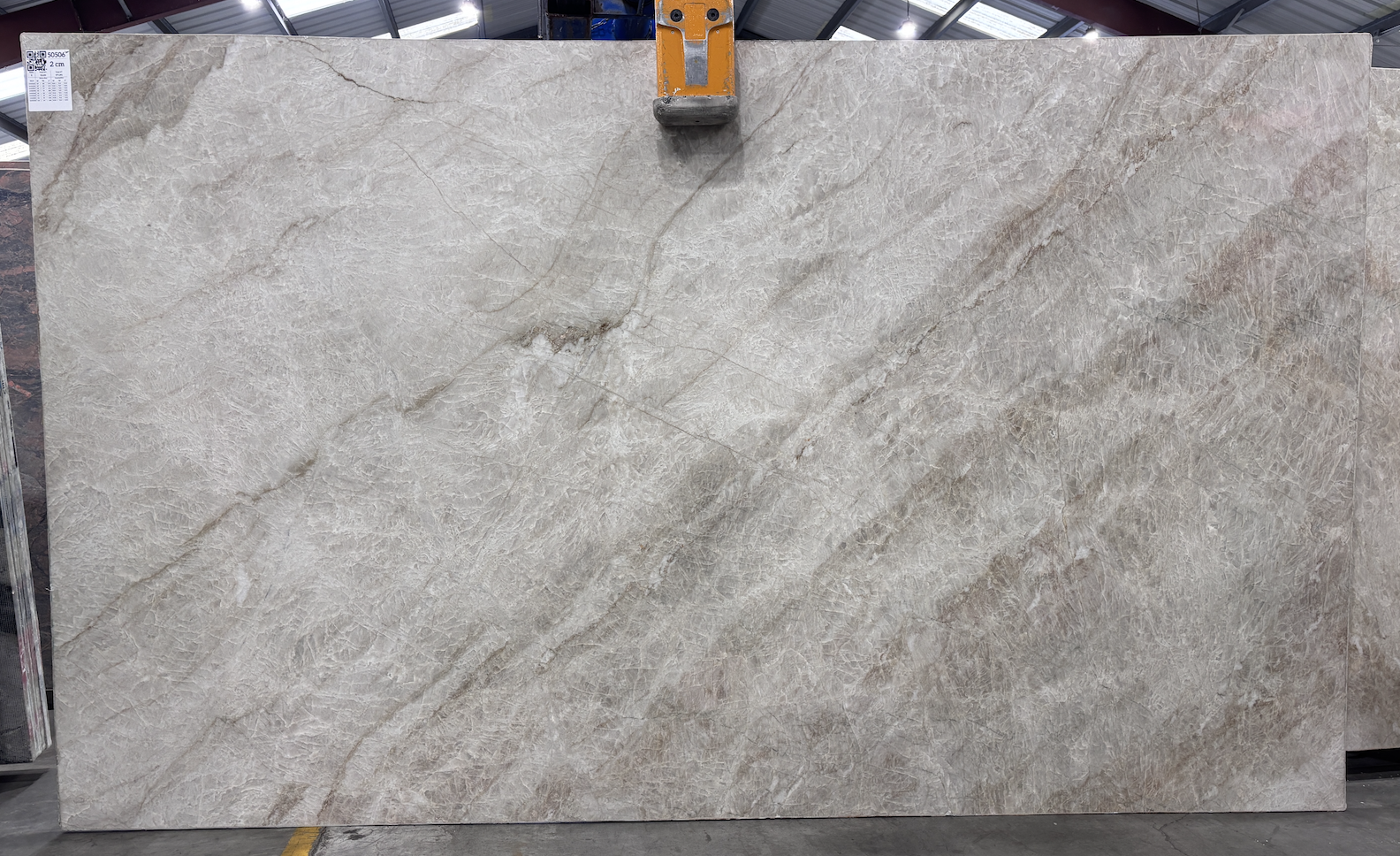 Lot #231662 / Size: 79" x 133" / Finish: Polished