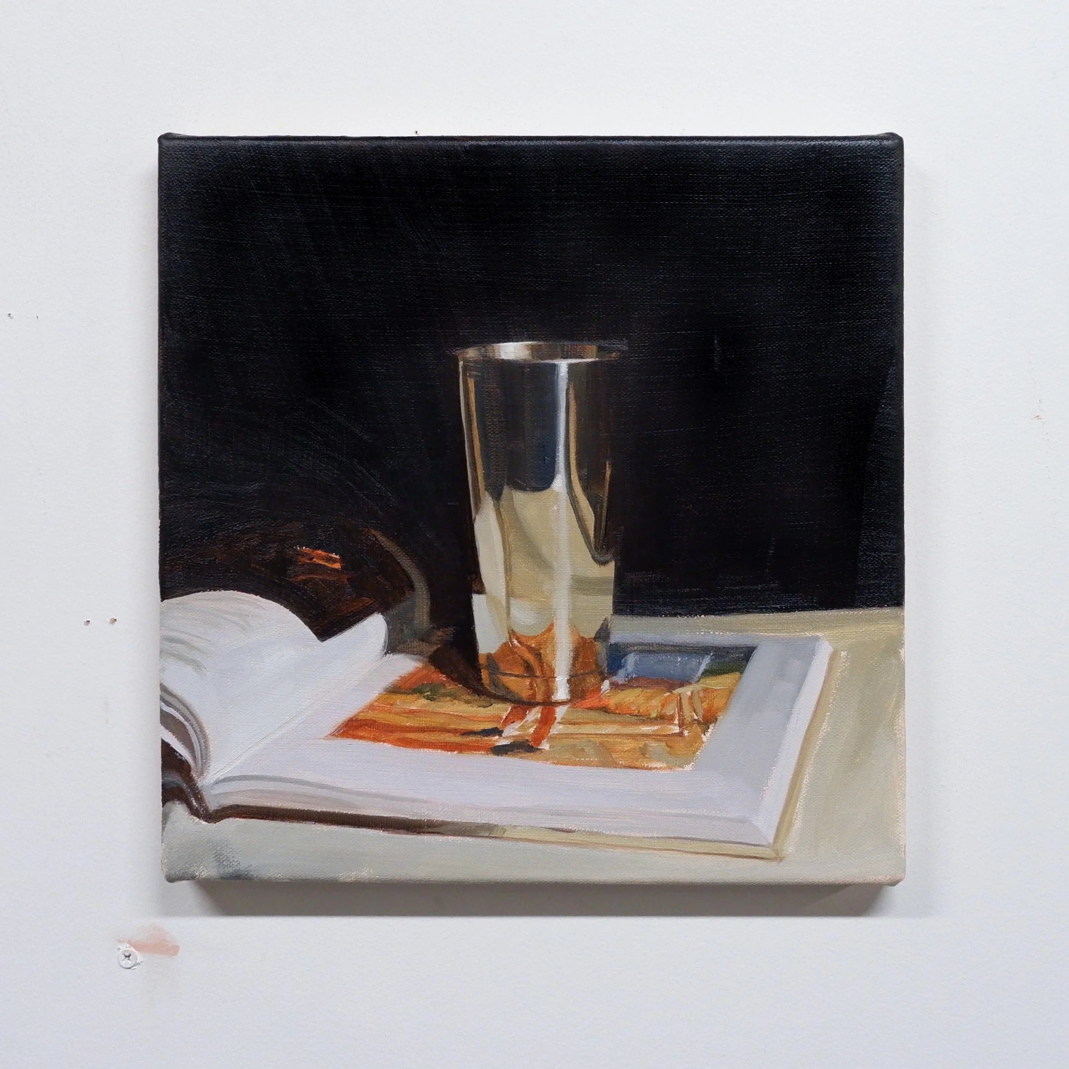 'Fischl Reflection 2'
30x30cm
Oil on canvas
