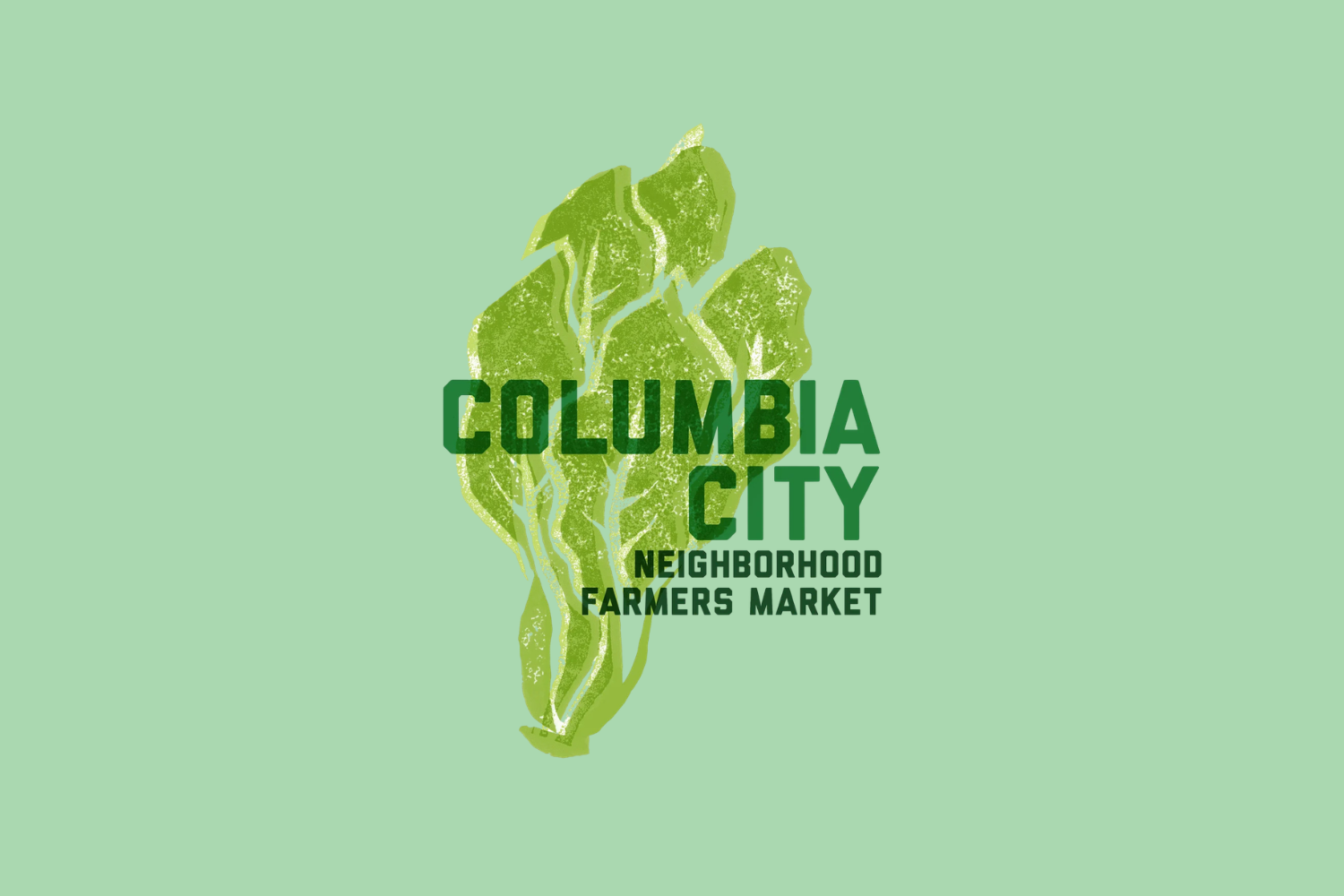 Tabling at Columbia City Farmers Market