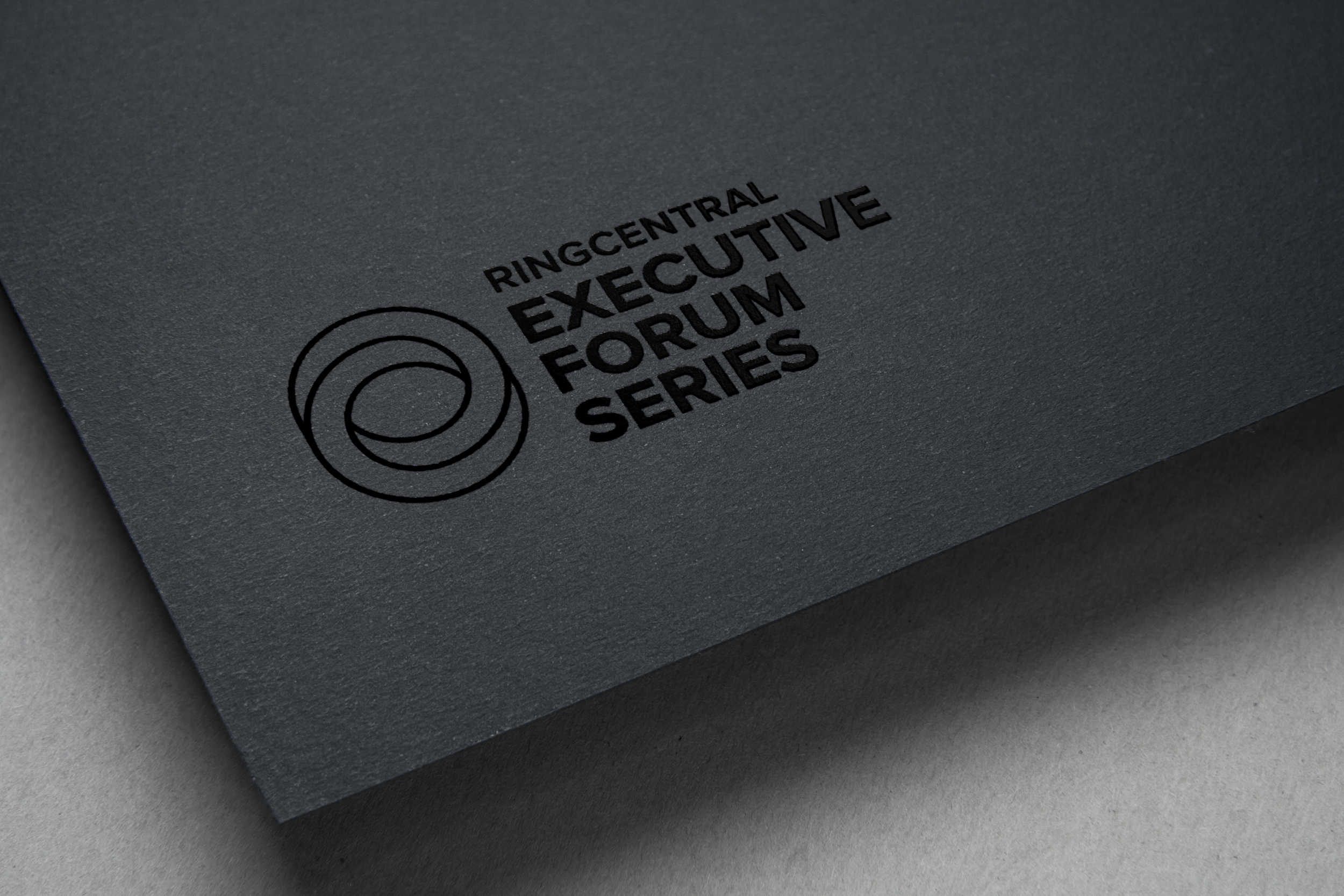 RINGCENTRAL EXECUTIVE FORUM SERIES LOGO ON PAPER MOCKUP.png