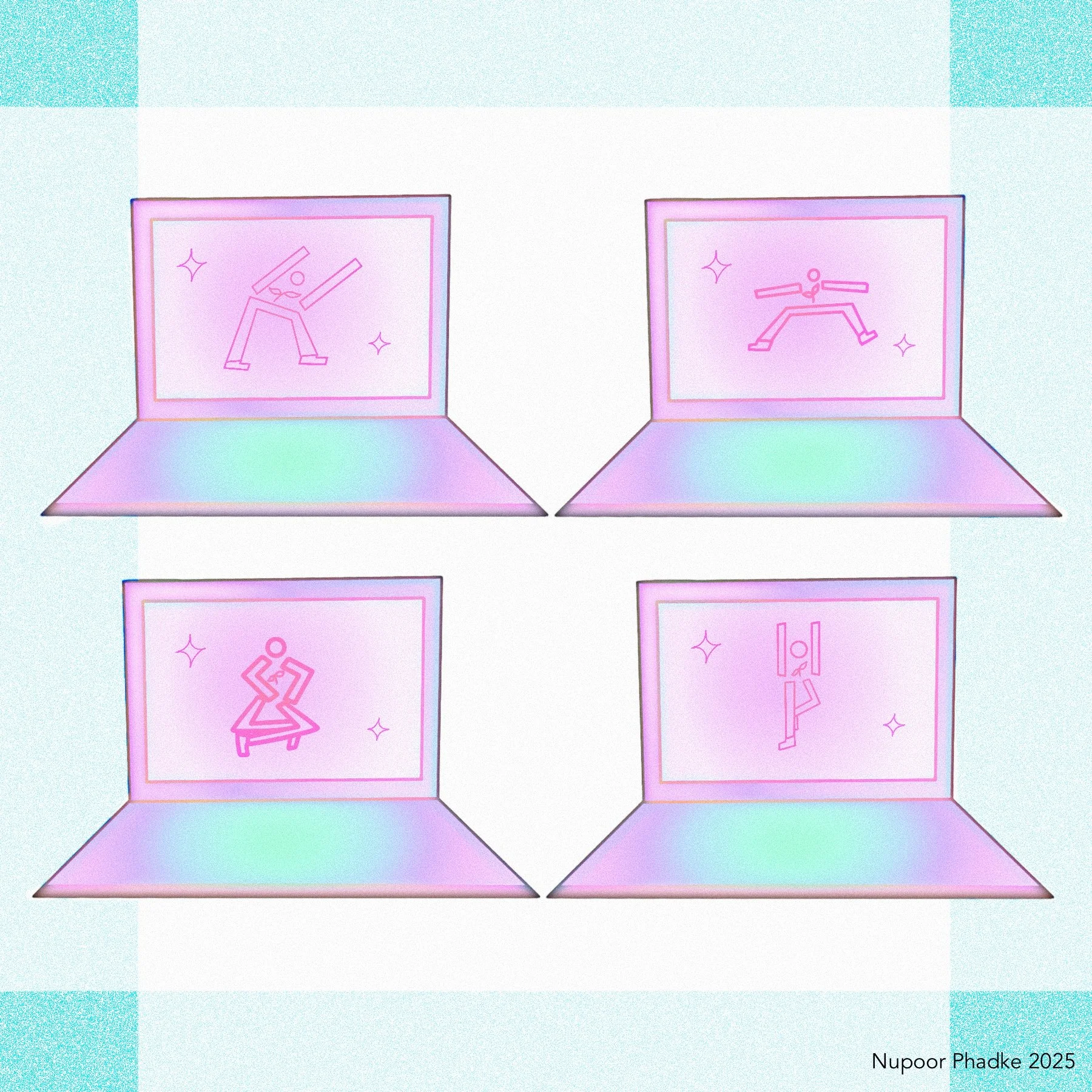 Yoga App Concept: introducing Yoga Sphere, the idea with pose guides, benefits, and visuals. (Adobe Illustrator, Fresco, Lightroom, Photoshop)