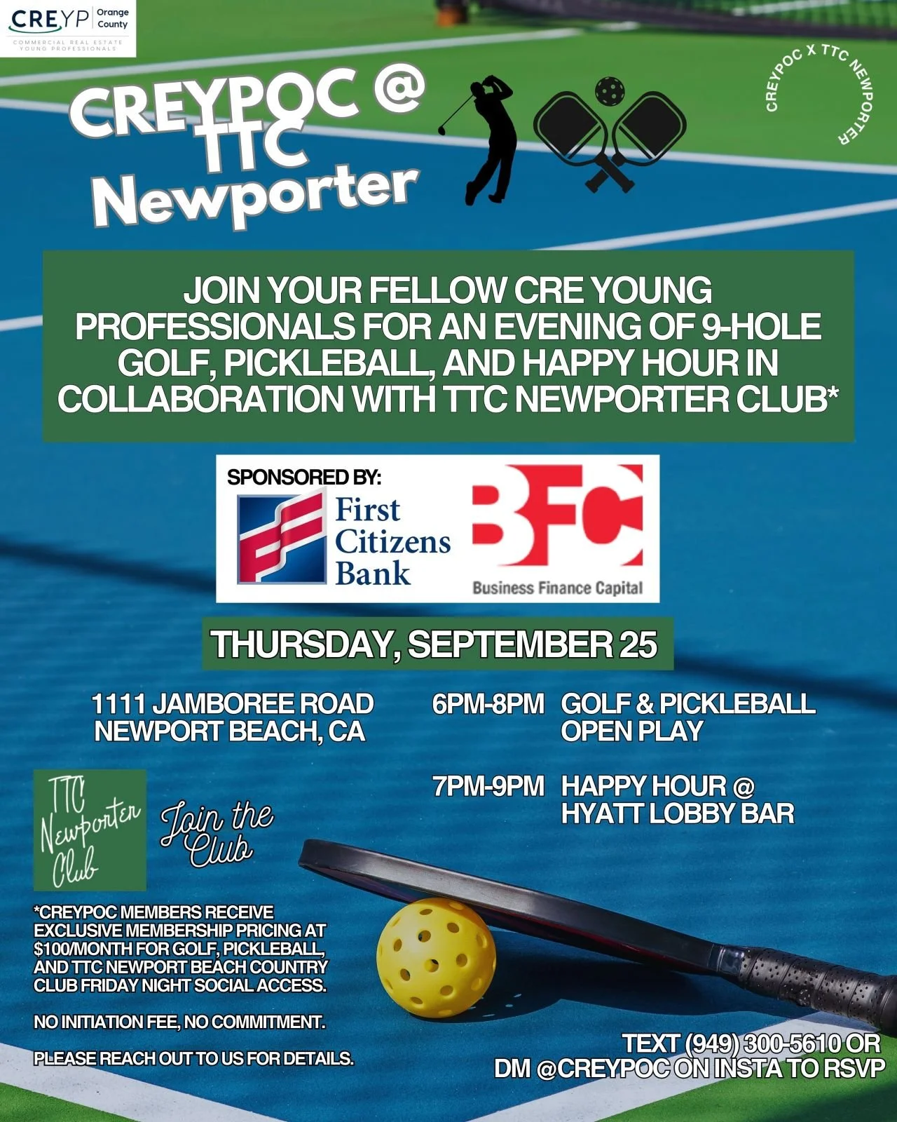 Golf Pickleball TTC Newporter
