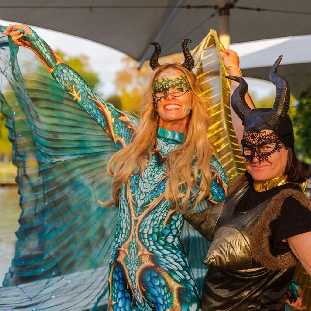 I love dress-ups and play and moments of celebration. They give permission for me to be a more fully expressed human. Not just a productive, appropriate, efficient version of myself, but an outrageous, expressive, messy, creative, contradictory being
