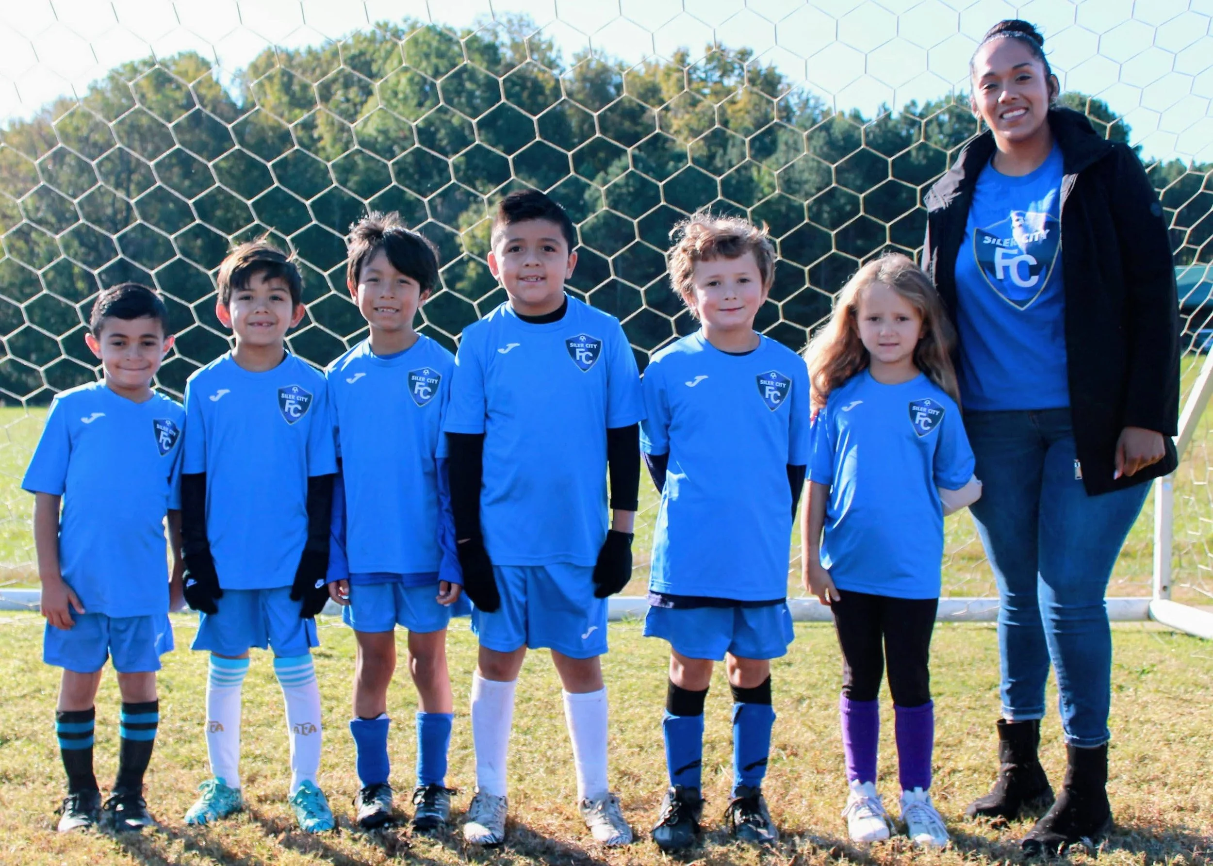 Recreation Team coached by Volunteer