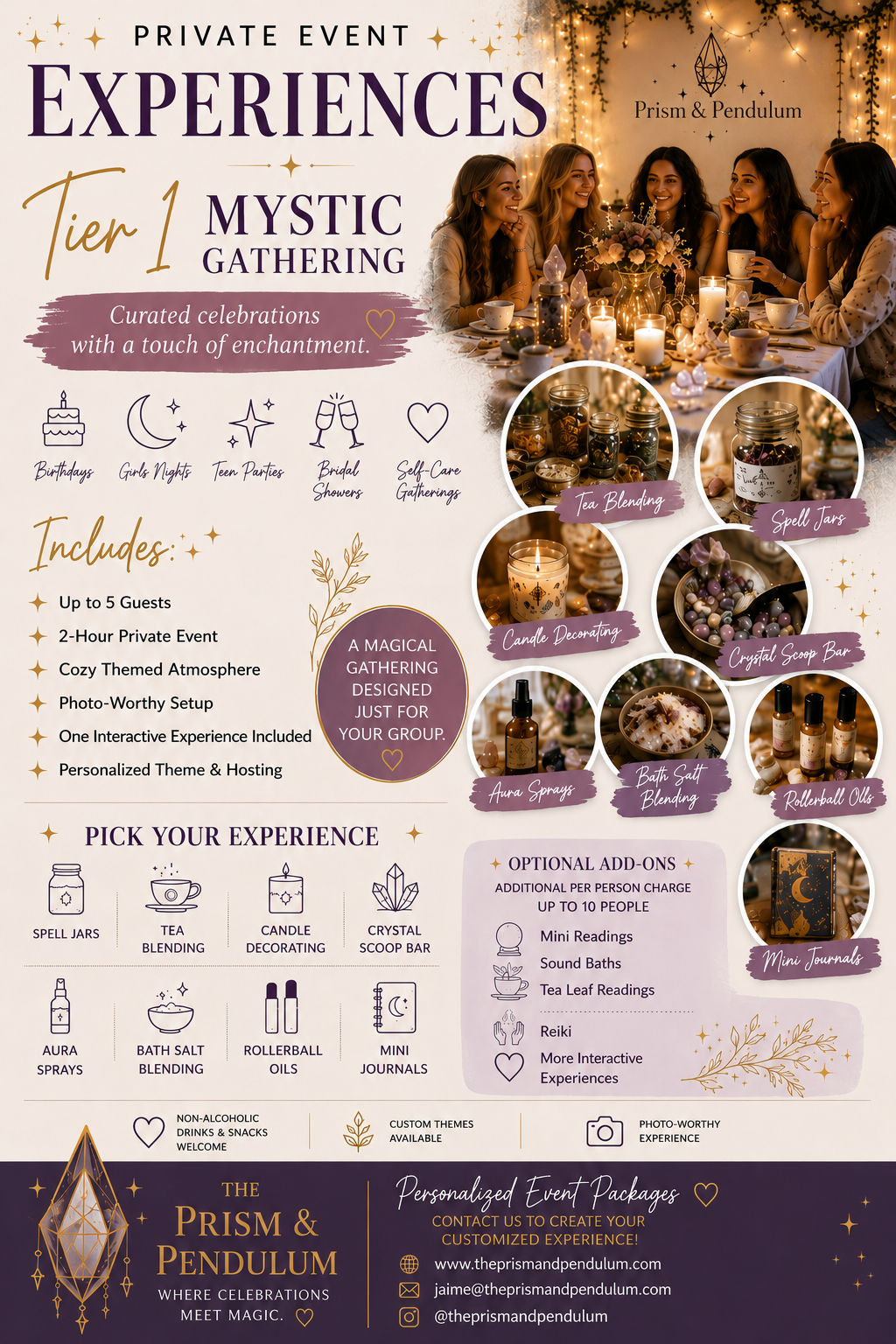 Tier 1:  Mystic Gathering