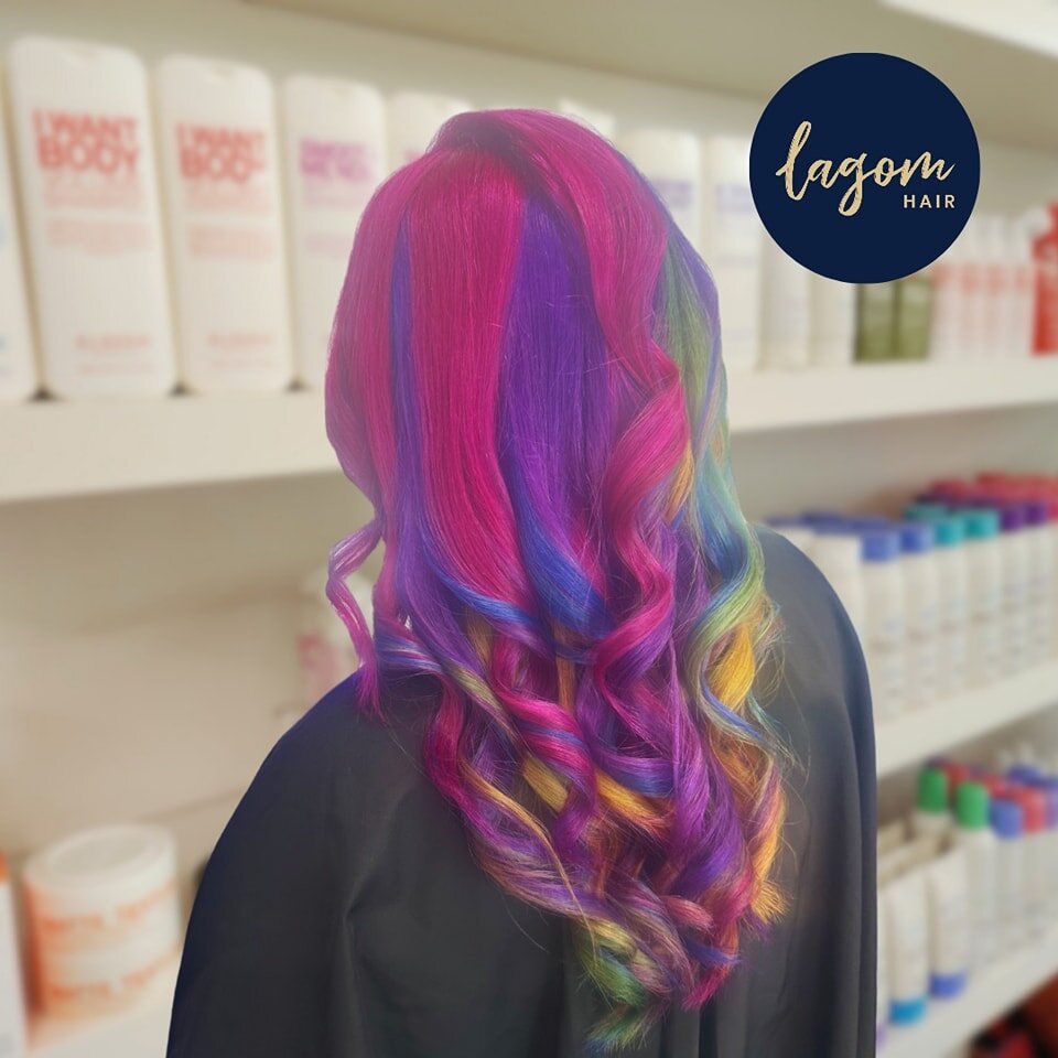 🌈 Rainbow vibes. Are you ready to make the change? 

Book online for your next hair transformation ✨️ 

 #BookNow #juuce #juucehaircare #elevenaustralia #pureplex #pure_haircare #treatment #haircare #hairtransformation #smallbusiness #mountgravattsa