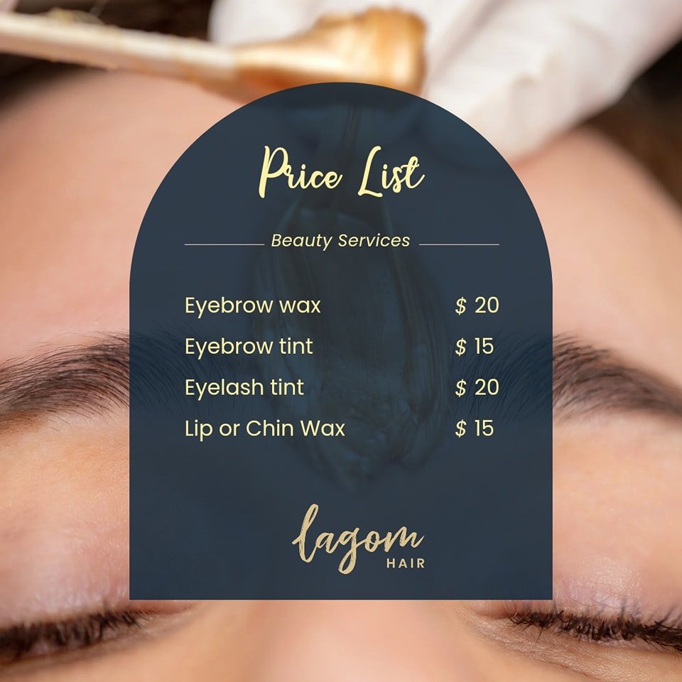 ✨️ Beauty Services

Whilst you're at the basin, why not get pampered. 

#eyebrowsonfleek #lagomhair #mountgravatteast #beautyservices