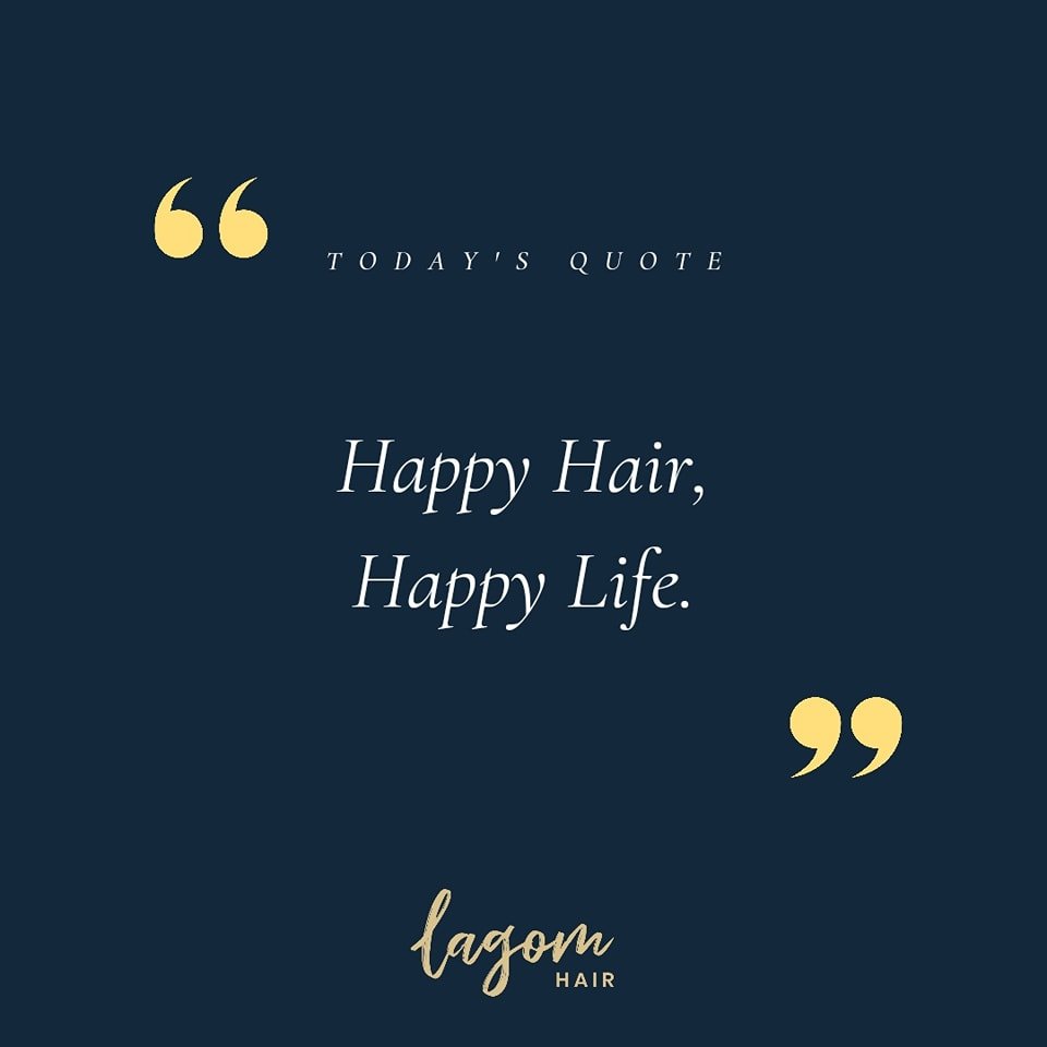 Happy Hair, Happy Life. That's out motto. 

#lagomhair