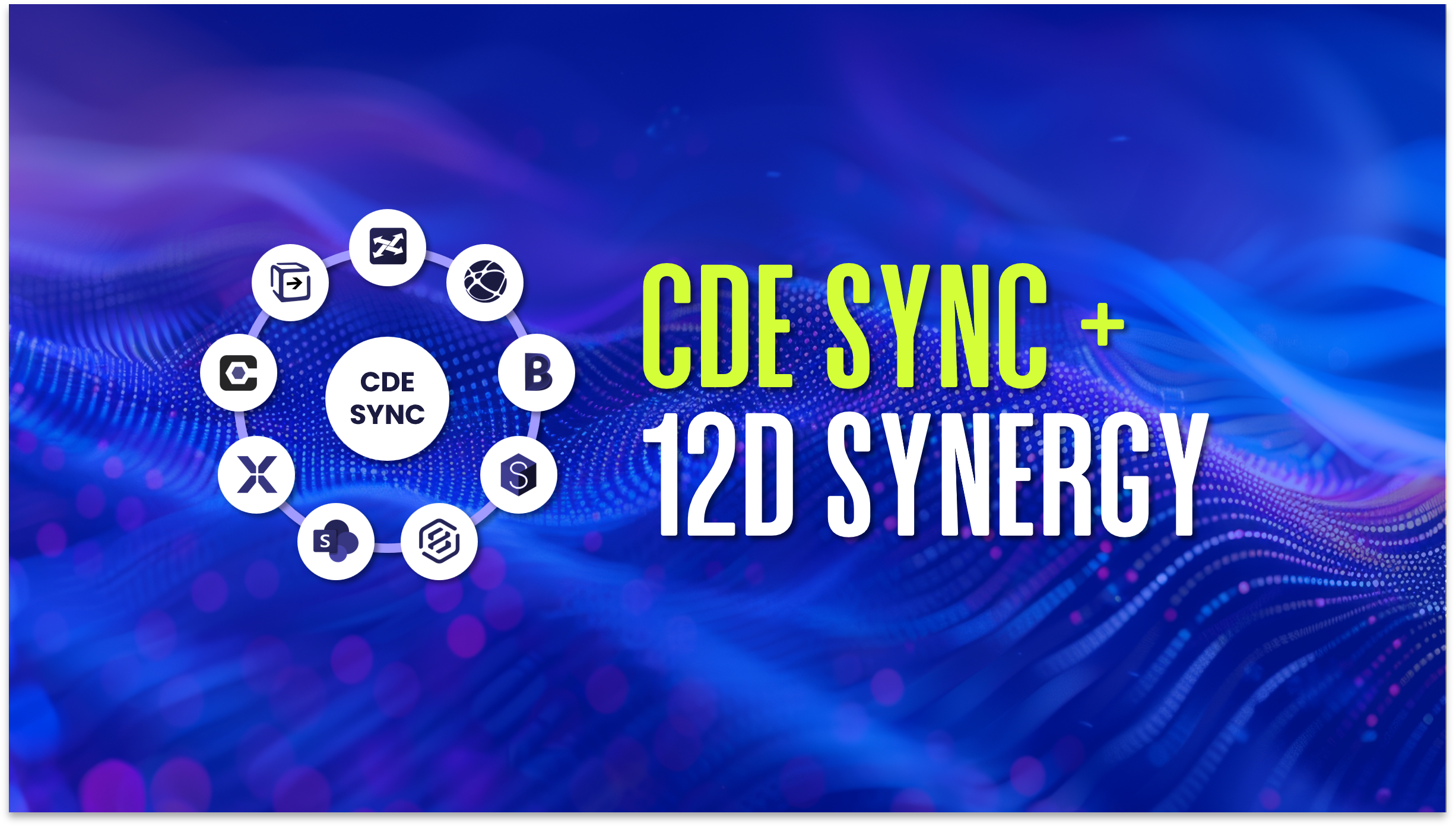 CDE Sync for 12D Synergy