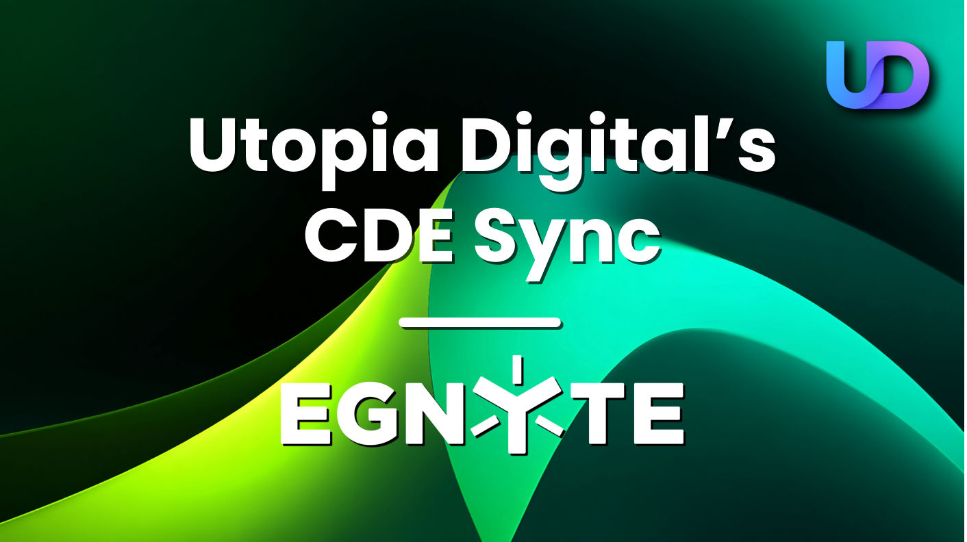 Utopia Digital's CDE Sync with Egnyte