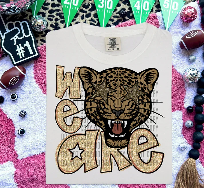 We Are Jaguars Gold look