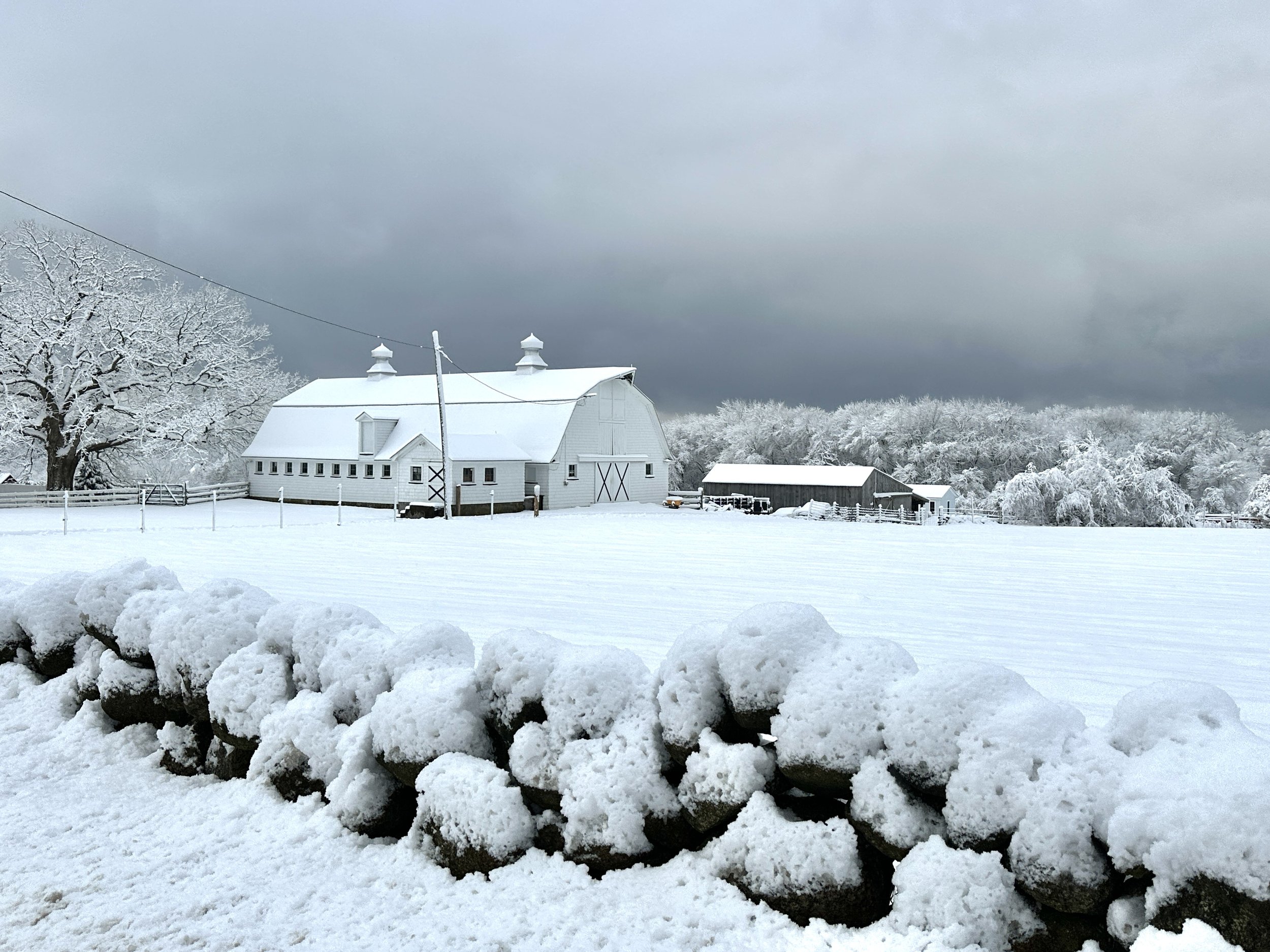 Farm & Barn on Seven Mile Road in Hope - Photo by Gene Hutnak Photography