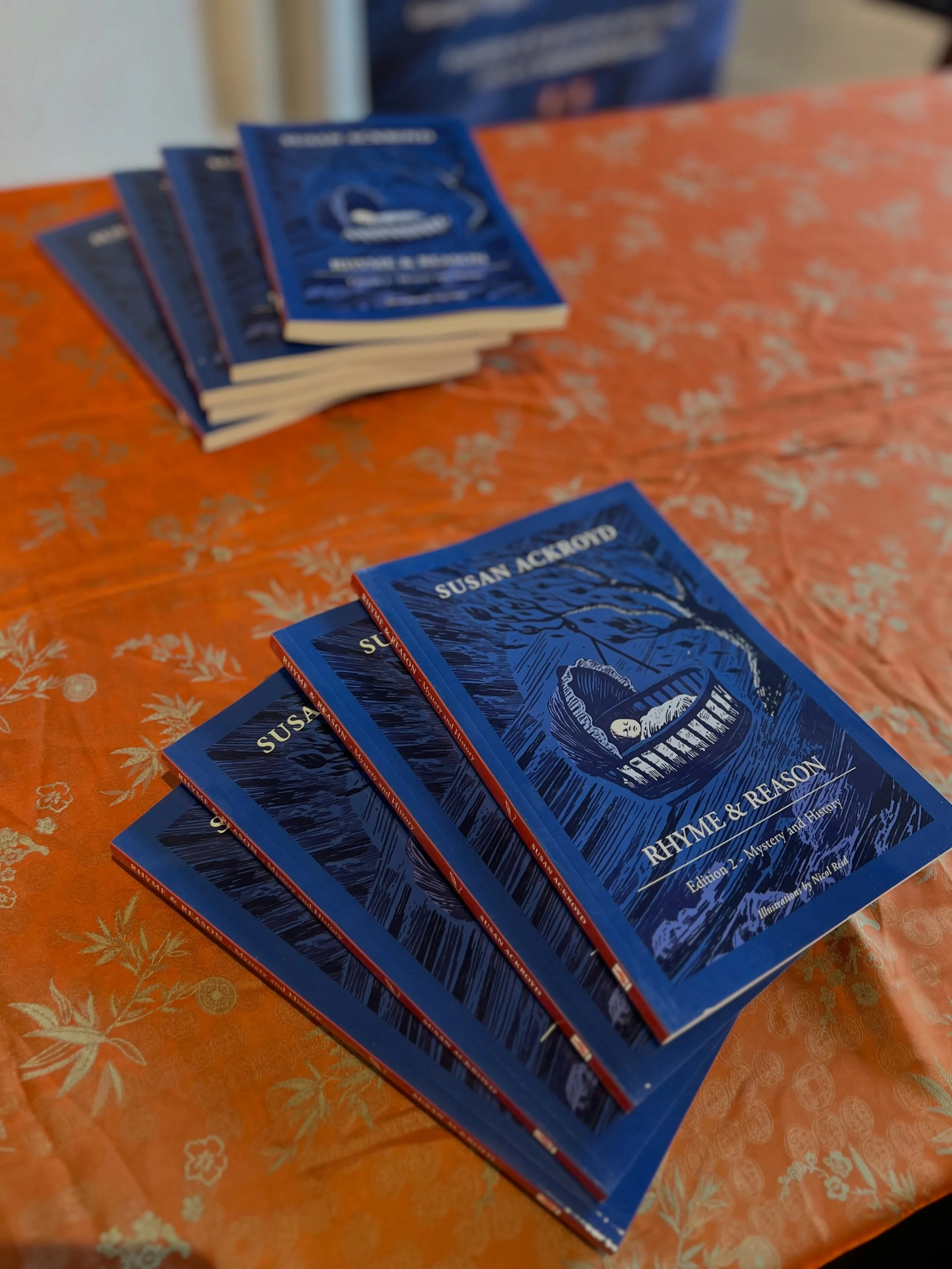 Bring 600 years of hidden history right to your bookshelf! 📖✨

Love listening to Susan Ackroyd and Lynda Beckingham on the Rhyme &amp; Reason podcast? Experience the complete stories, historical context, and stunning original artwork in the official