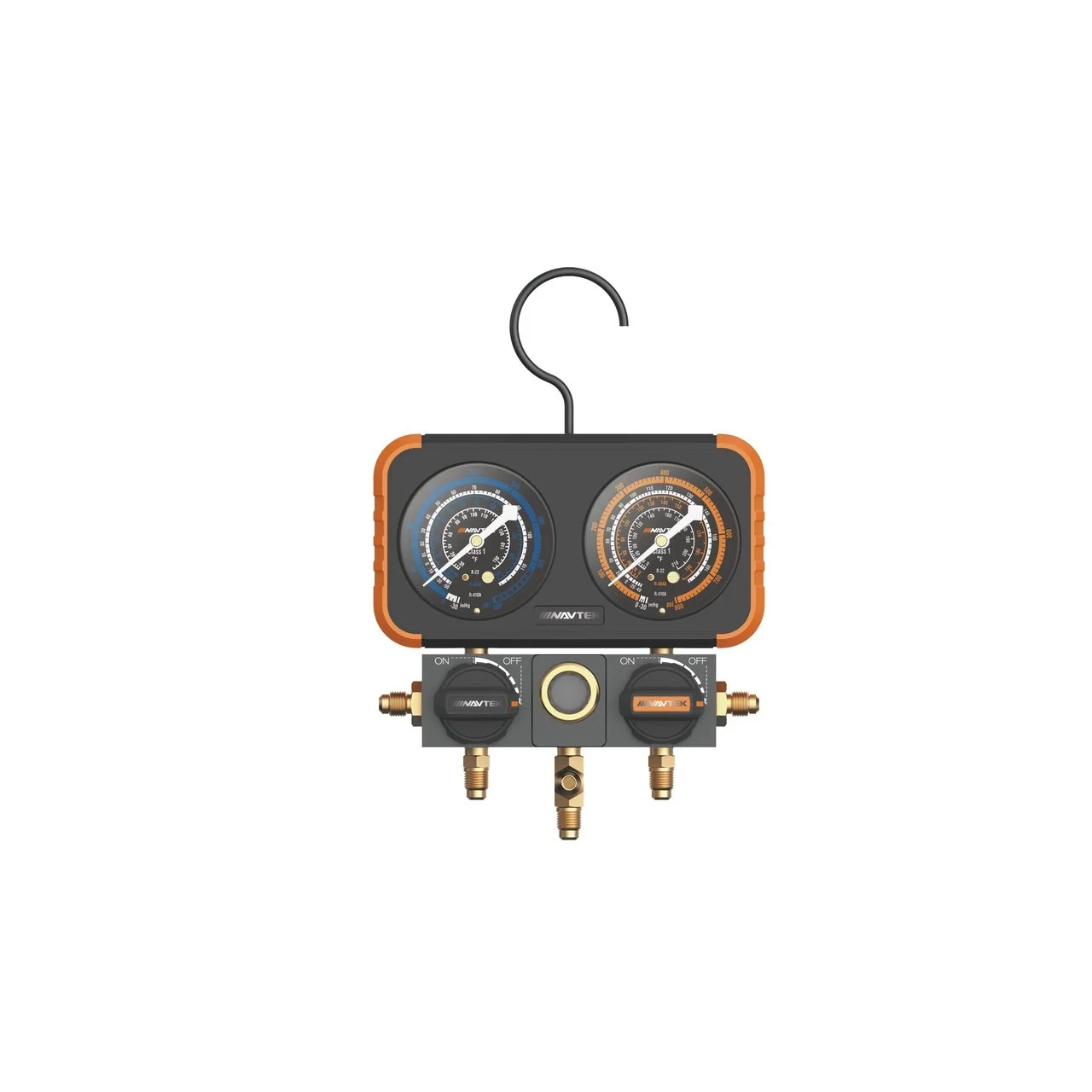 NAVTEK N2B9H 2-Valve Manifold Gauge Set