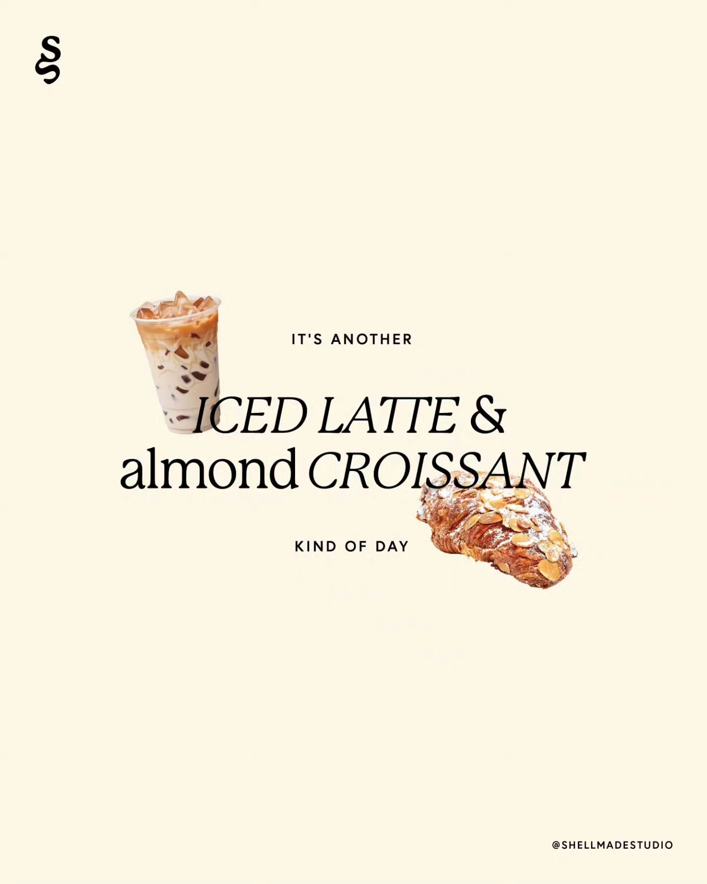 Tag your fav place to get yourself a little treat! ✨️
I can see this on a tote for weekend market trips or printed on a t-shirt for mid-week wfh days 😍

#icelatte #almondcroissant #littletreat #merch #graphicdesign #designerthoughts #totebag #tshirt