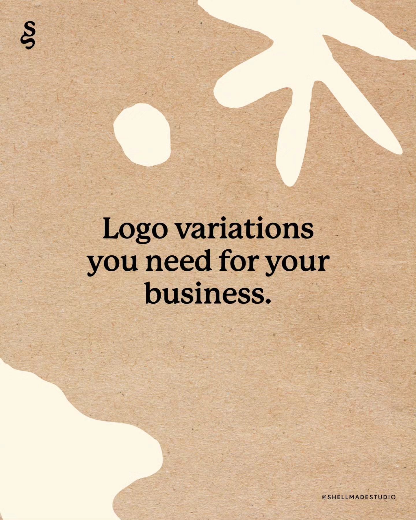 Do you have different versions of your logo? 

Only one logo isn't quite cutting it anymore with our fast-moving digital landscape. Having a primary, secondary, and submark is sooo valuable!! It ensures that your brand will be visible and look great 