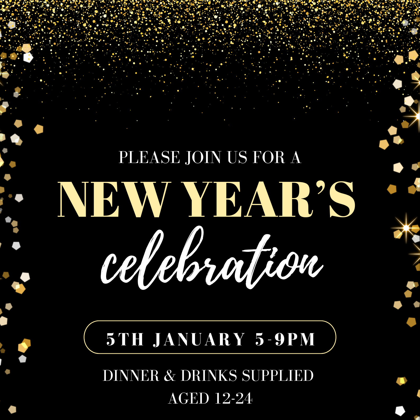 New Years celebration