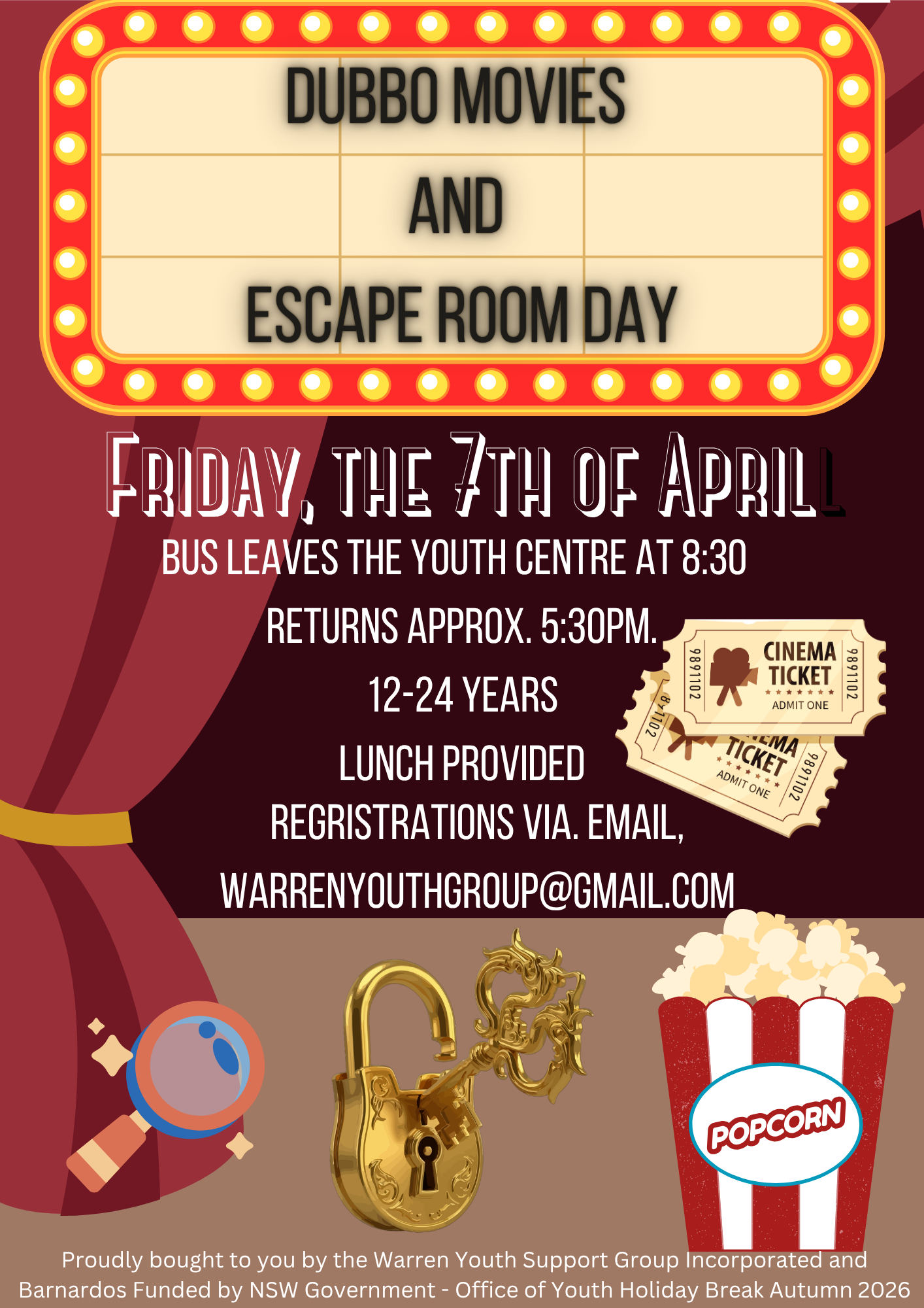 Dubbo Movies and Escape rooms