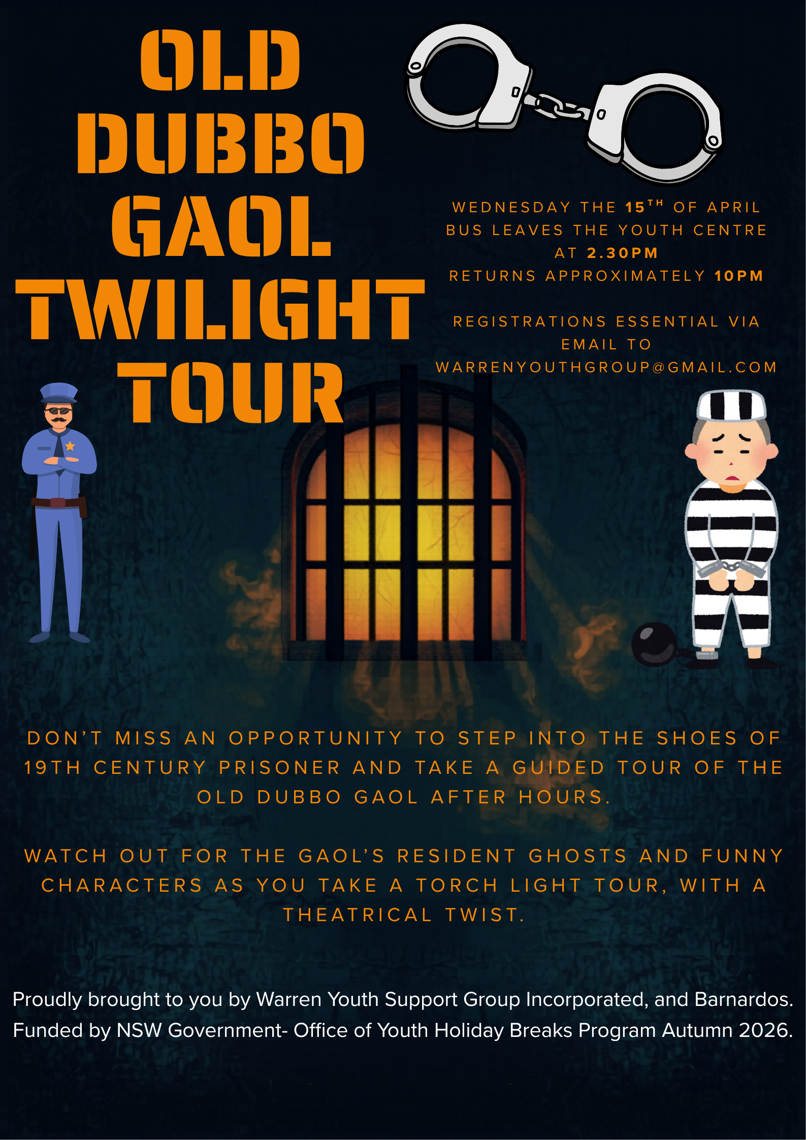 Old Dubbo Gaol Twilight Tour