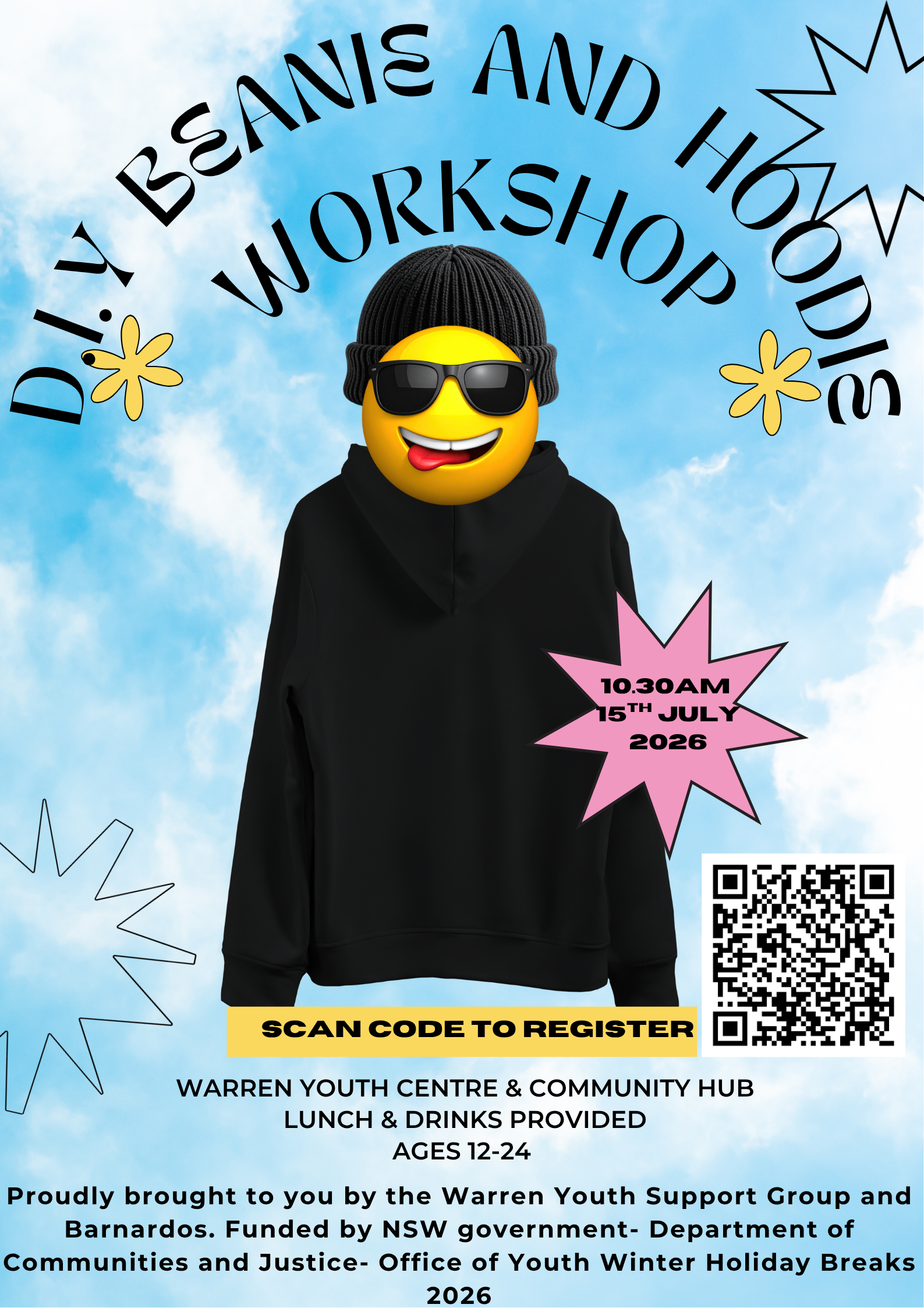 Beanie and Hoodie Workshop