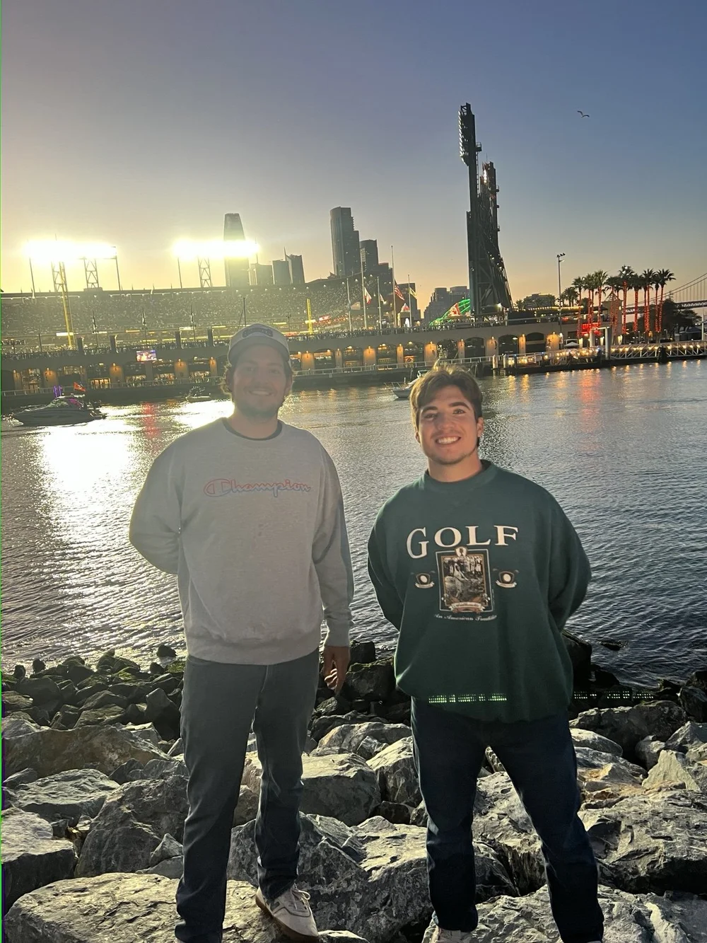 Nathan Katzaroff and Christopher Miglio, co-founders of Sponge Hydration