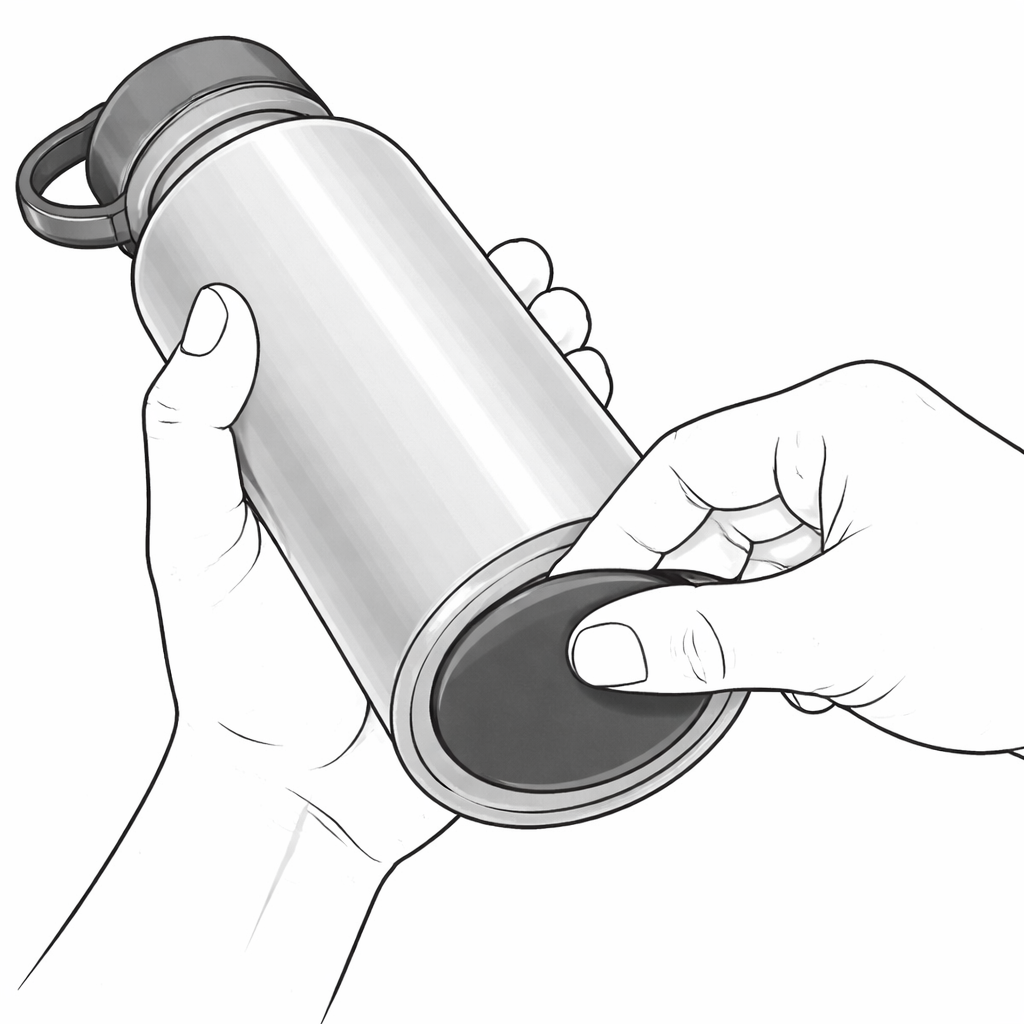 Any water bottle becomes a smart water bottle with the Sponge Hydration Clip - a smart magnetic device that clips onto your water botte and logs water intake from any water bottle in the Sponge Hydration app. 