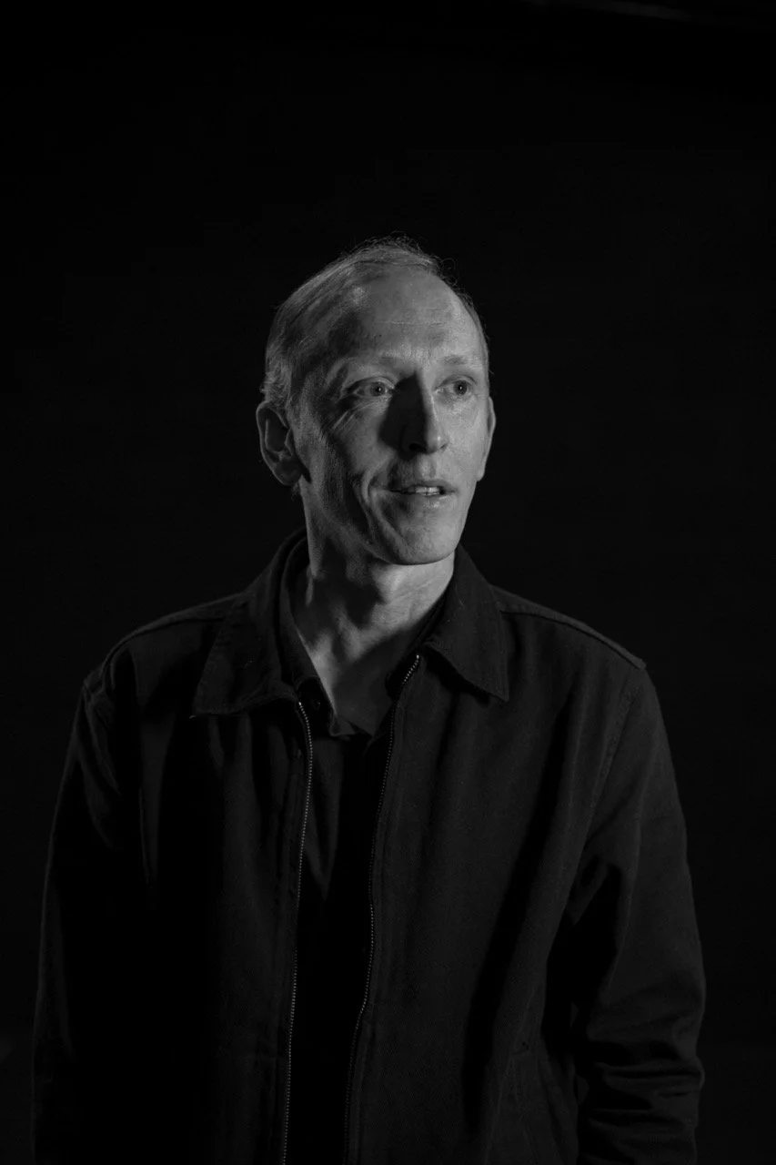 Portrait en noir et blanc de Olav Benestvedt