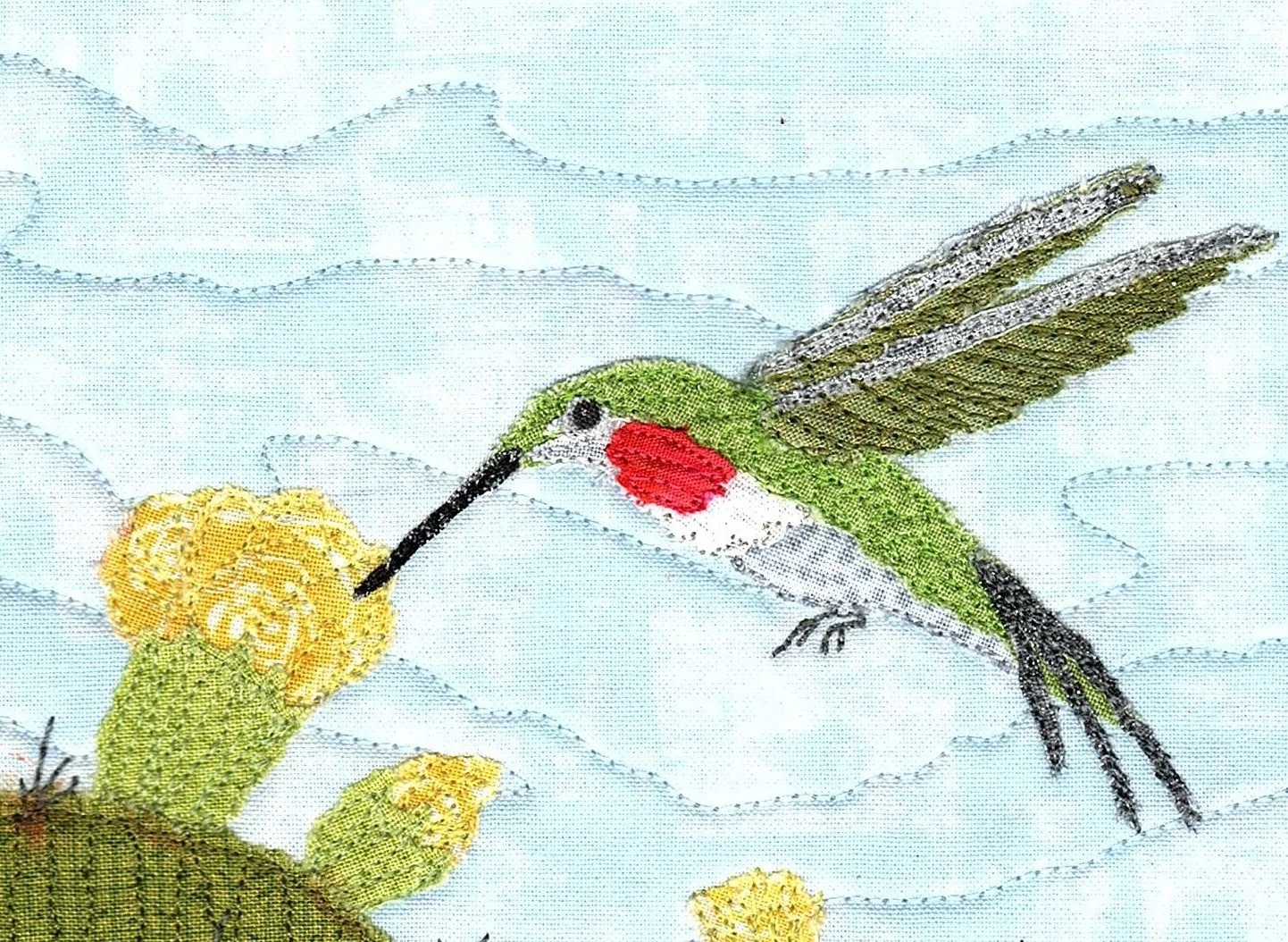 Prickly Pear & Hbird 8x8 Closeup.jpg