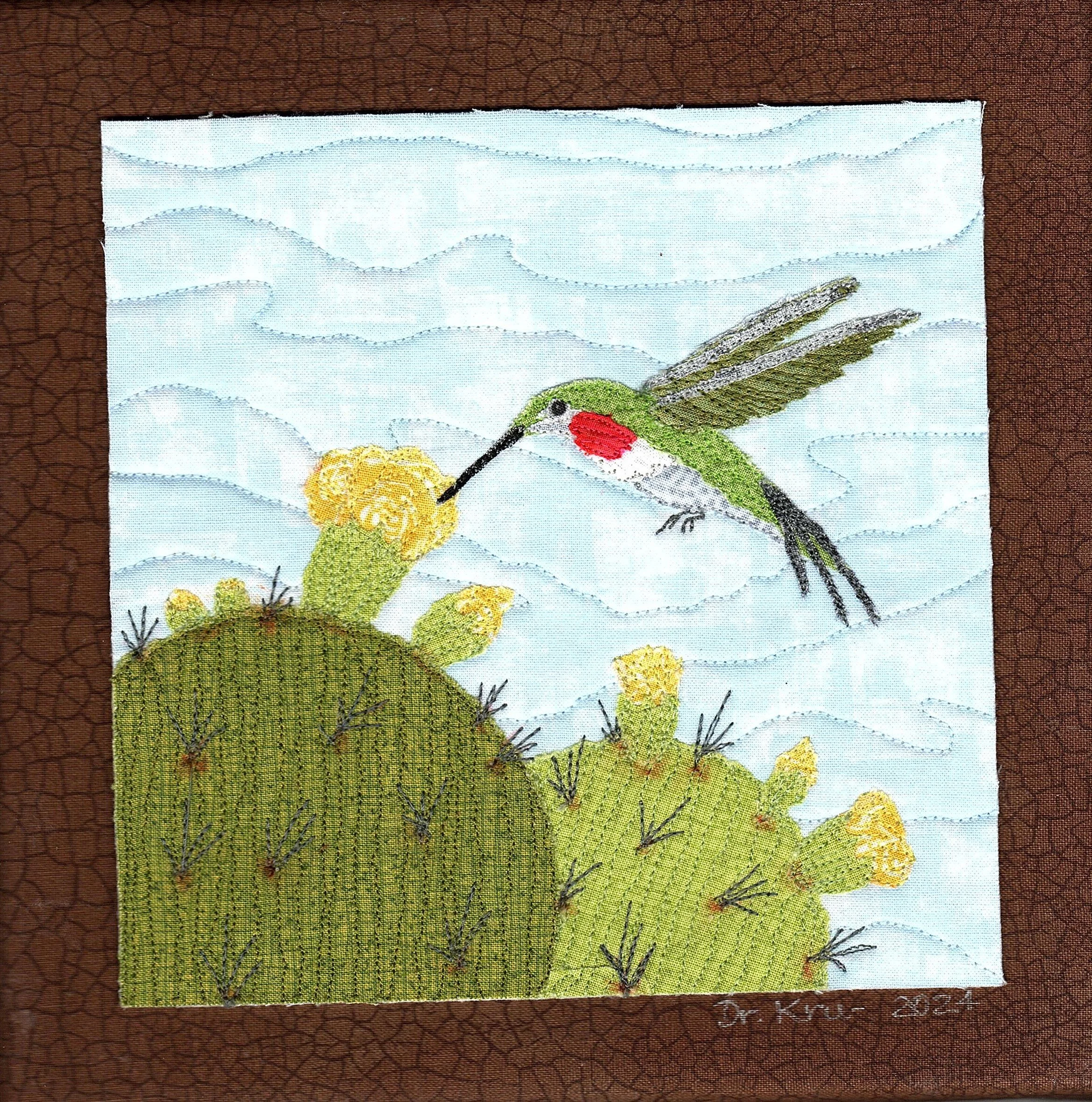 Prickly Pear & Hbird 8x8.jpg