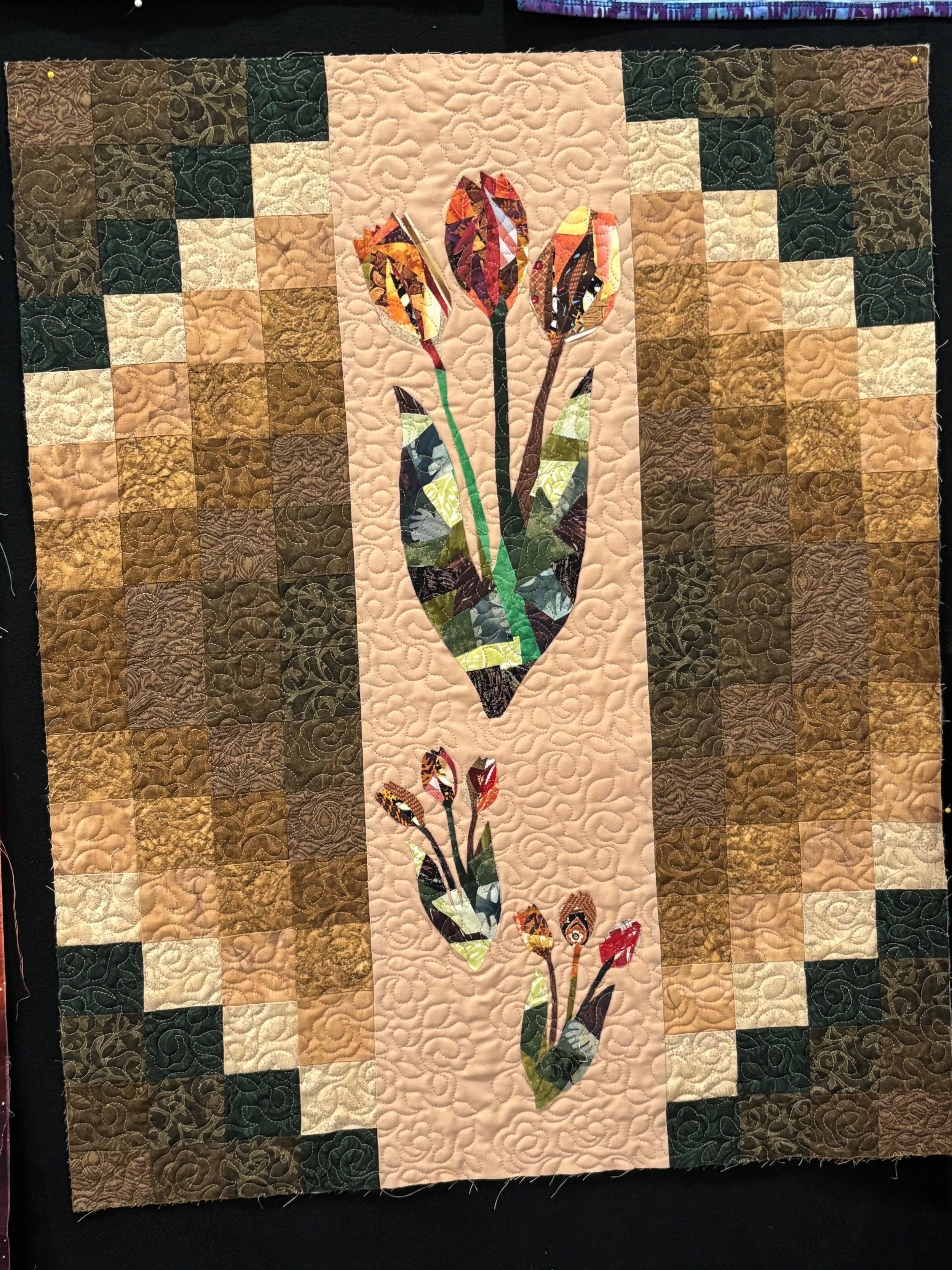 Scrappy Applique Bargello Tulips Gail Tennis - Gail Tennis.jpg
