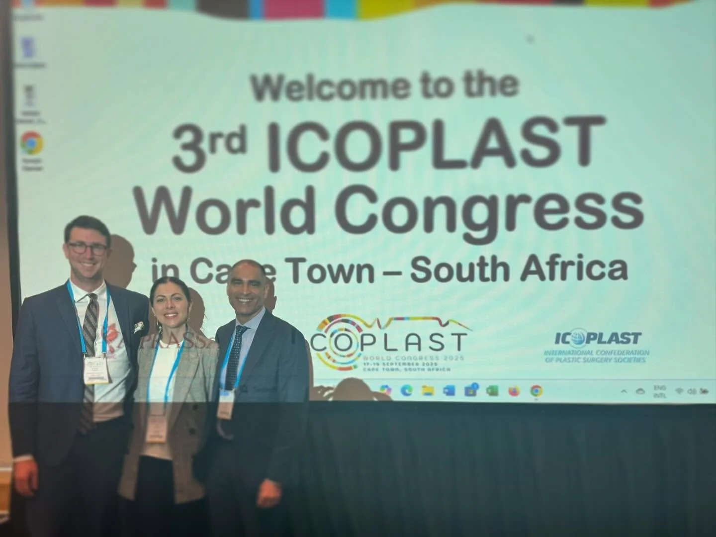 Honoured to kick off the ICOPLAST conference with the very first session with @dr_miriamvicente and @dr.andrea_battistini on Training and Fellowships in Plastic surgery. We talked about the importance of additional training and learning as well as ho